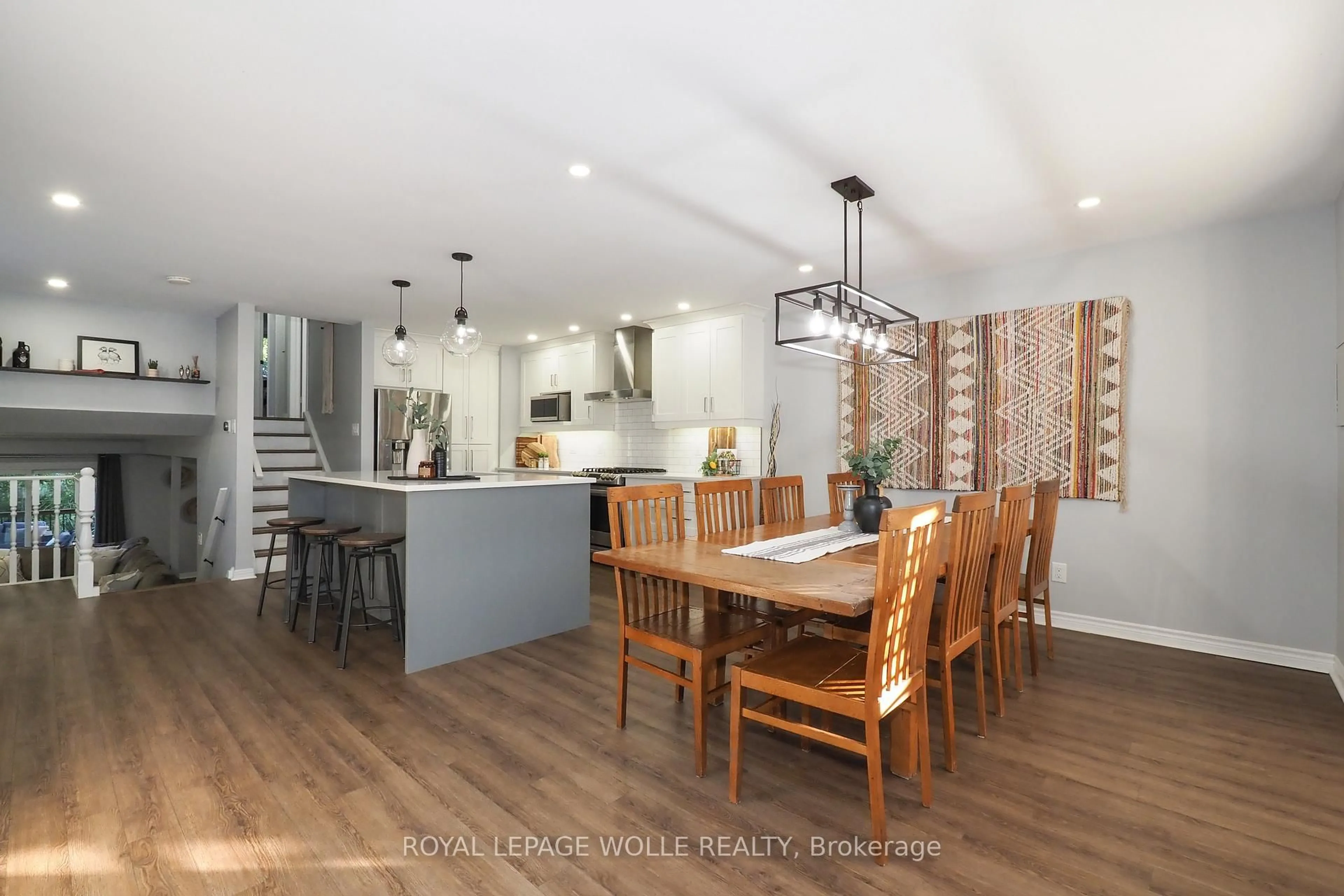 Open concept kitchen, unknown for 7 Caprice Crt, Kitchener Ontario N2M 5M2