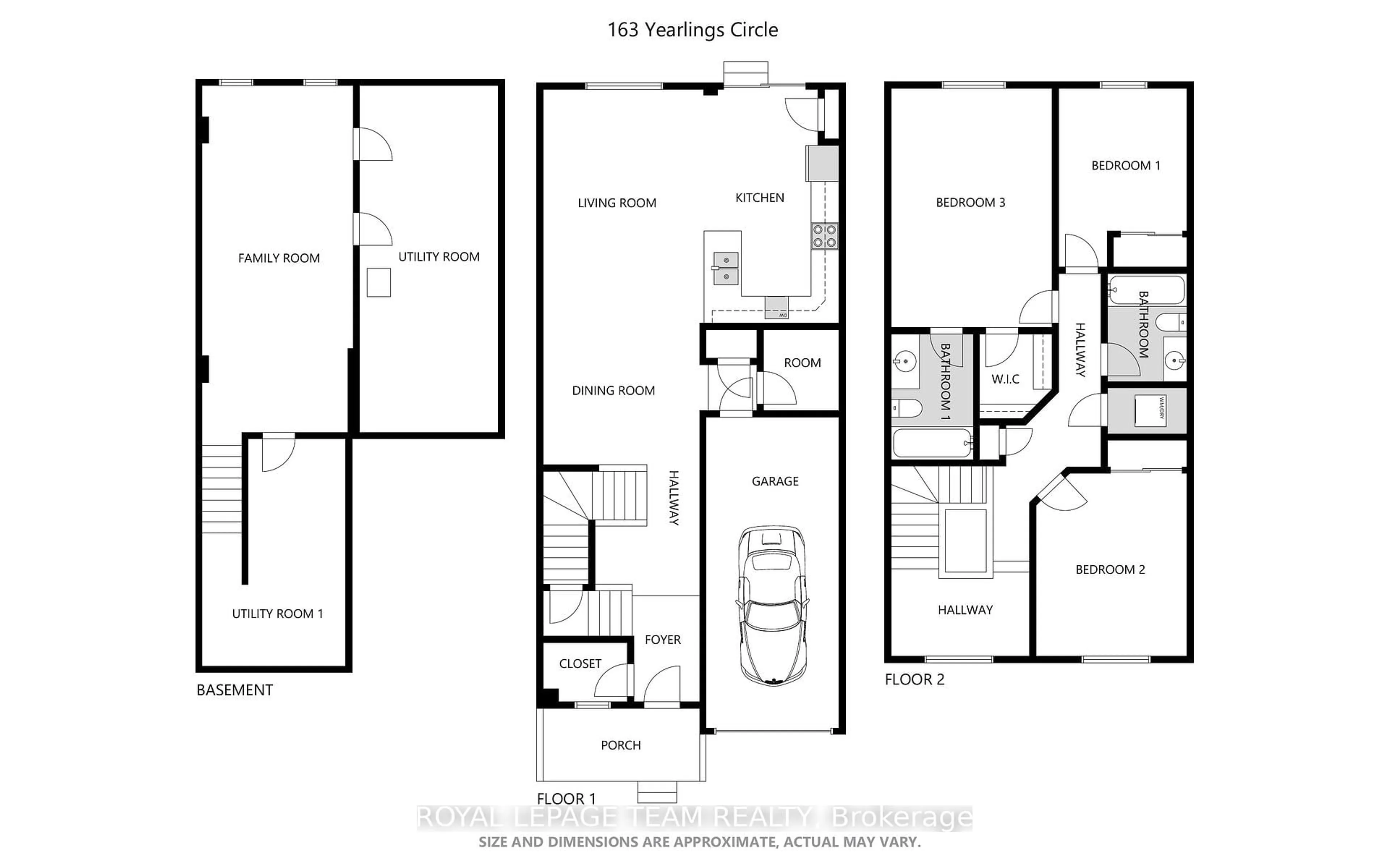 Floor plan for 163 Yearling Circ, Richmond Ontario K0A 2Z0
