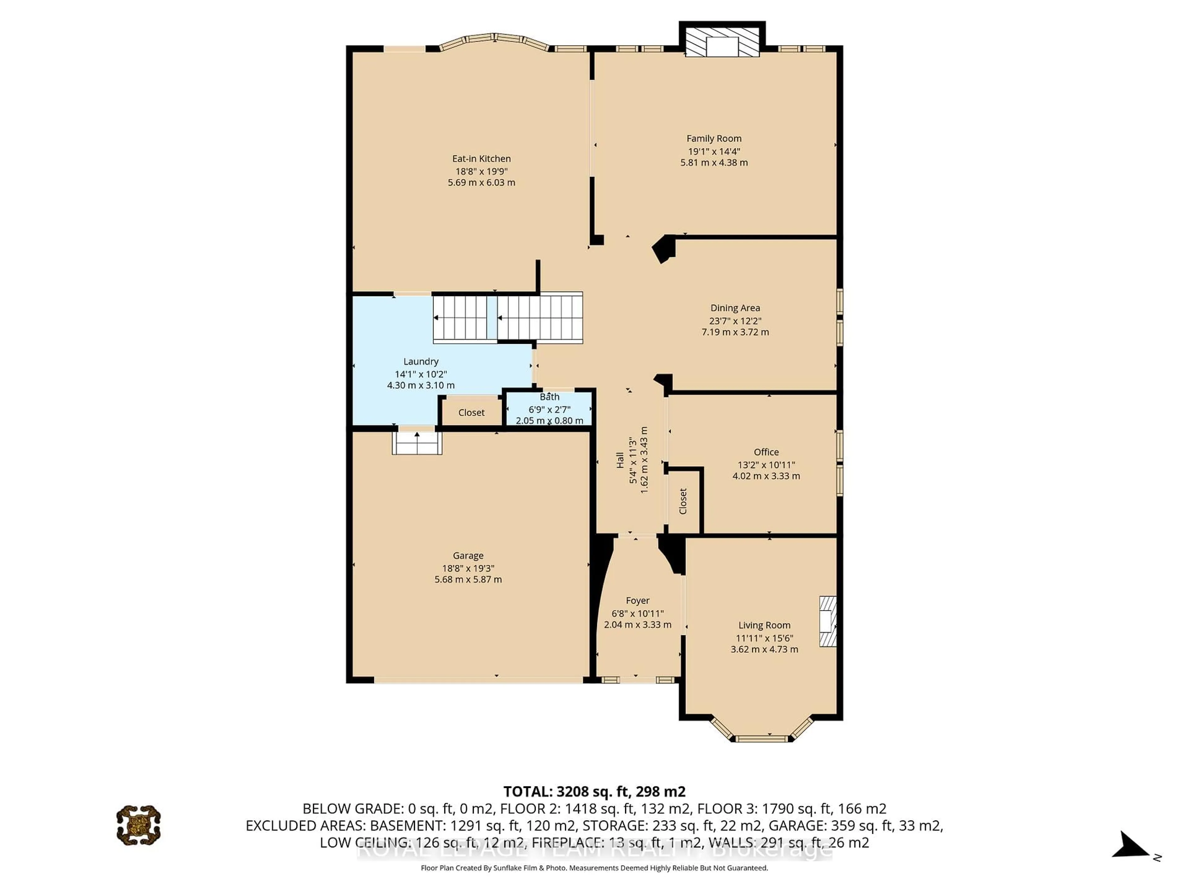 Floor plan for 200 Kinloch Crt, Ottawa Ontario K2J 5S9