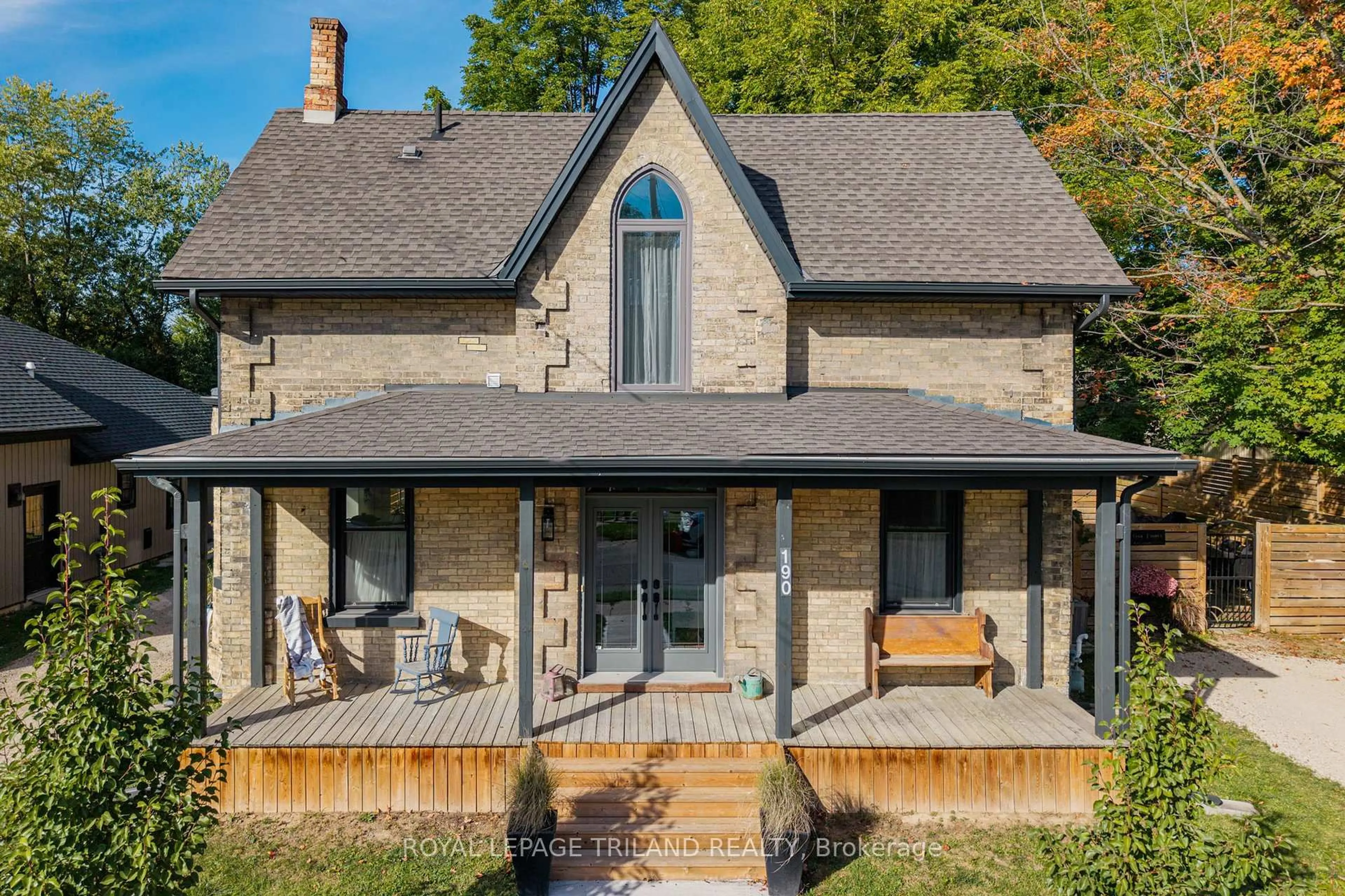 Home with brick exterior material, street for 190 Emily St, North Middlesex Ontario N0M 2K0