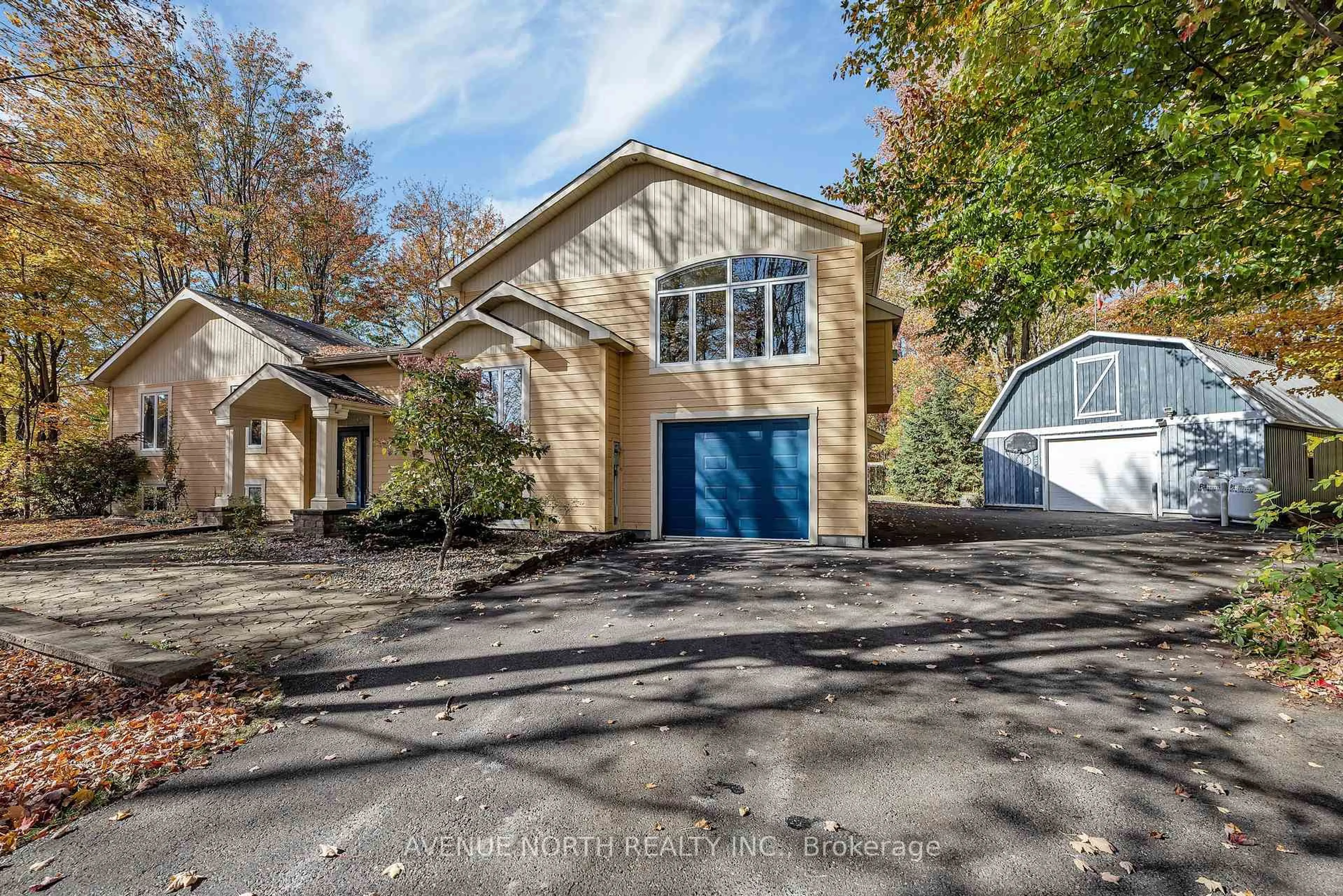 A pic from outside/outdoor area/front of a property/back of a property/a pic from drone, street for 1631 County Rd 2 Rd, Alfred and Plantagenet Ontario K0B 1C0