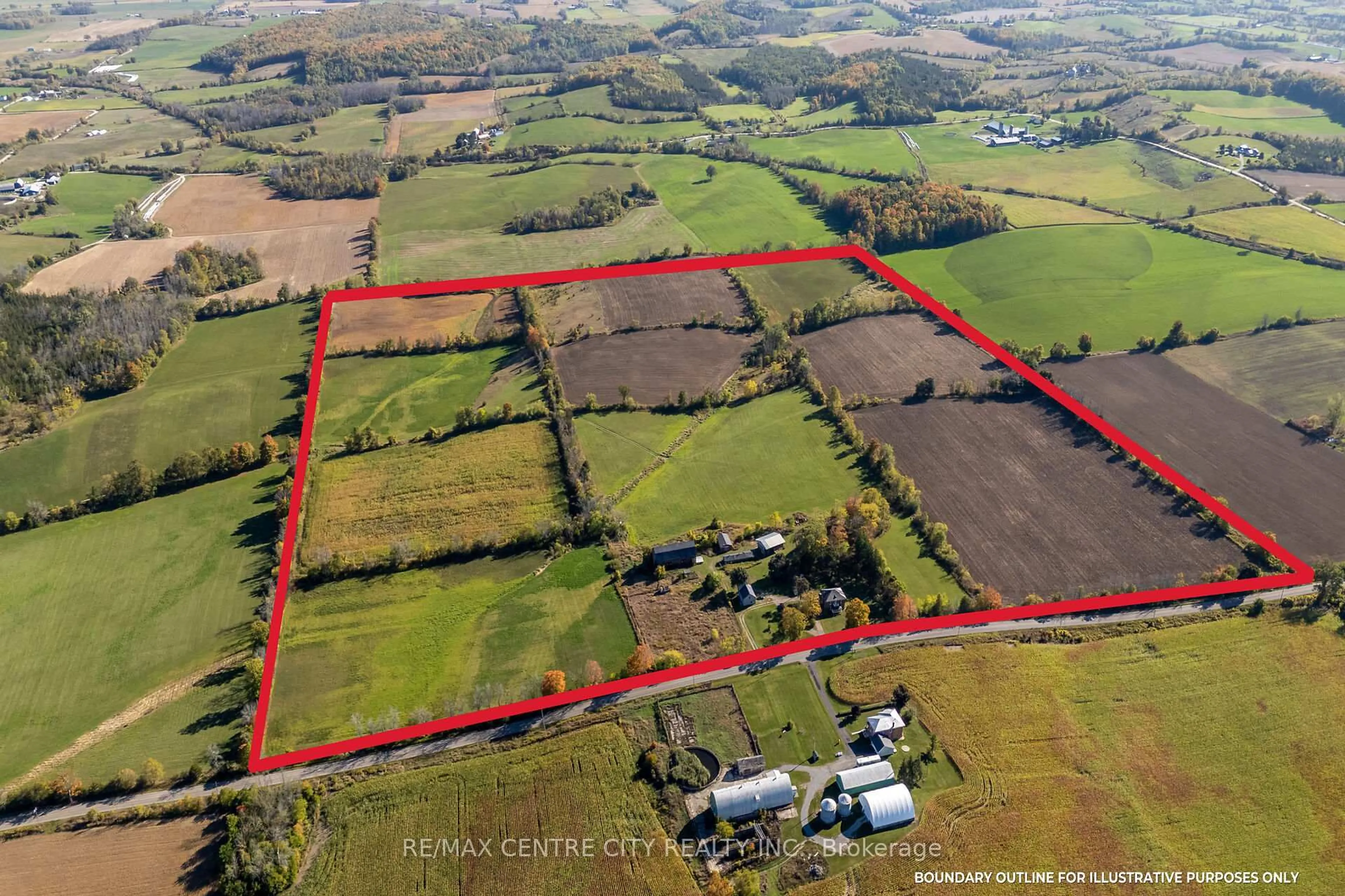A pic from outside/outdoor area/front of a property/back of a property/a pic from drone, building for 1625 6th Line, Trent Hills Ontario K0L 1L0