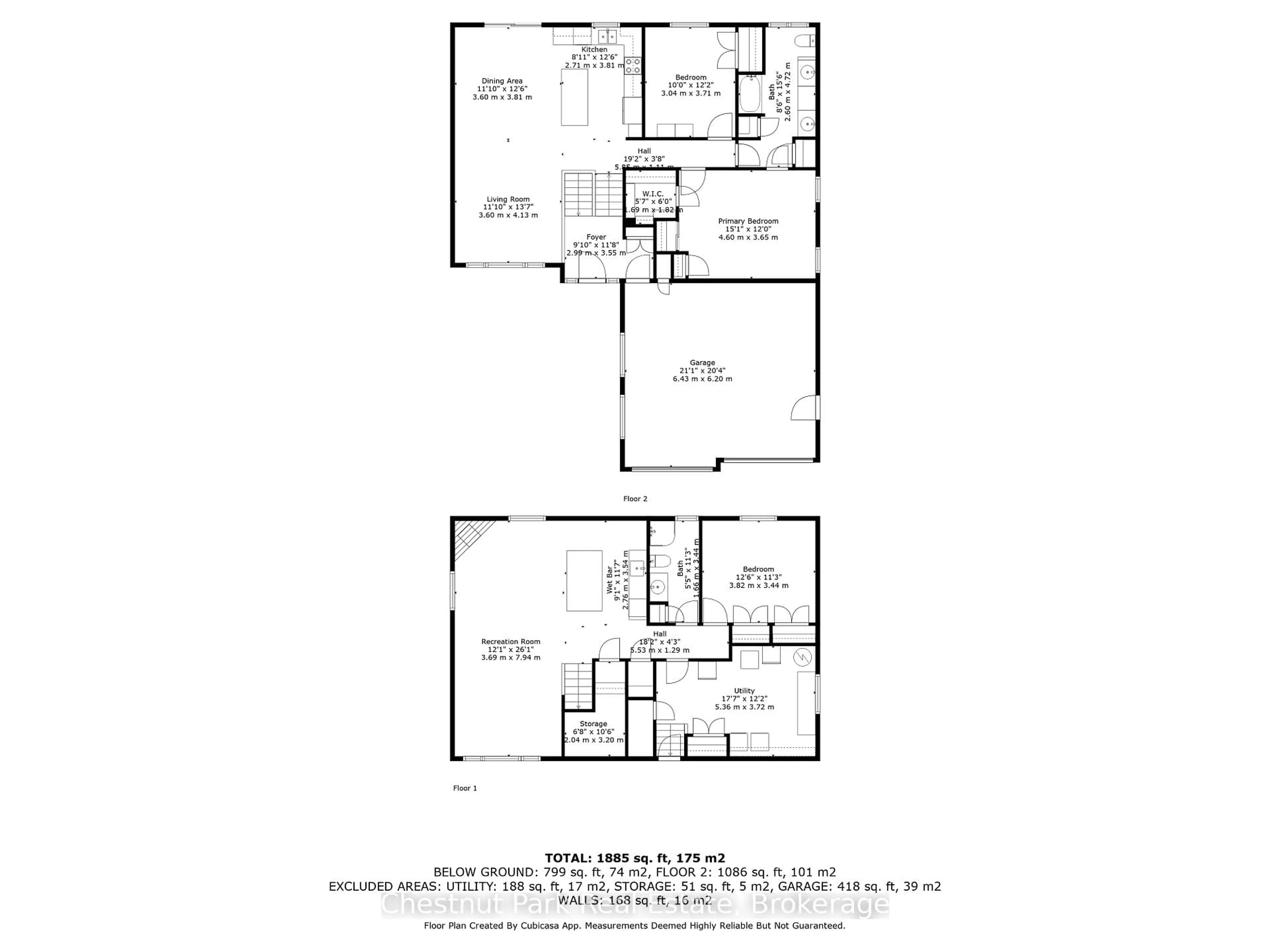 Floor plan for 207 2nd St, Owen Sound Ontario N4K 0A6