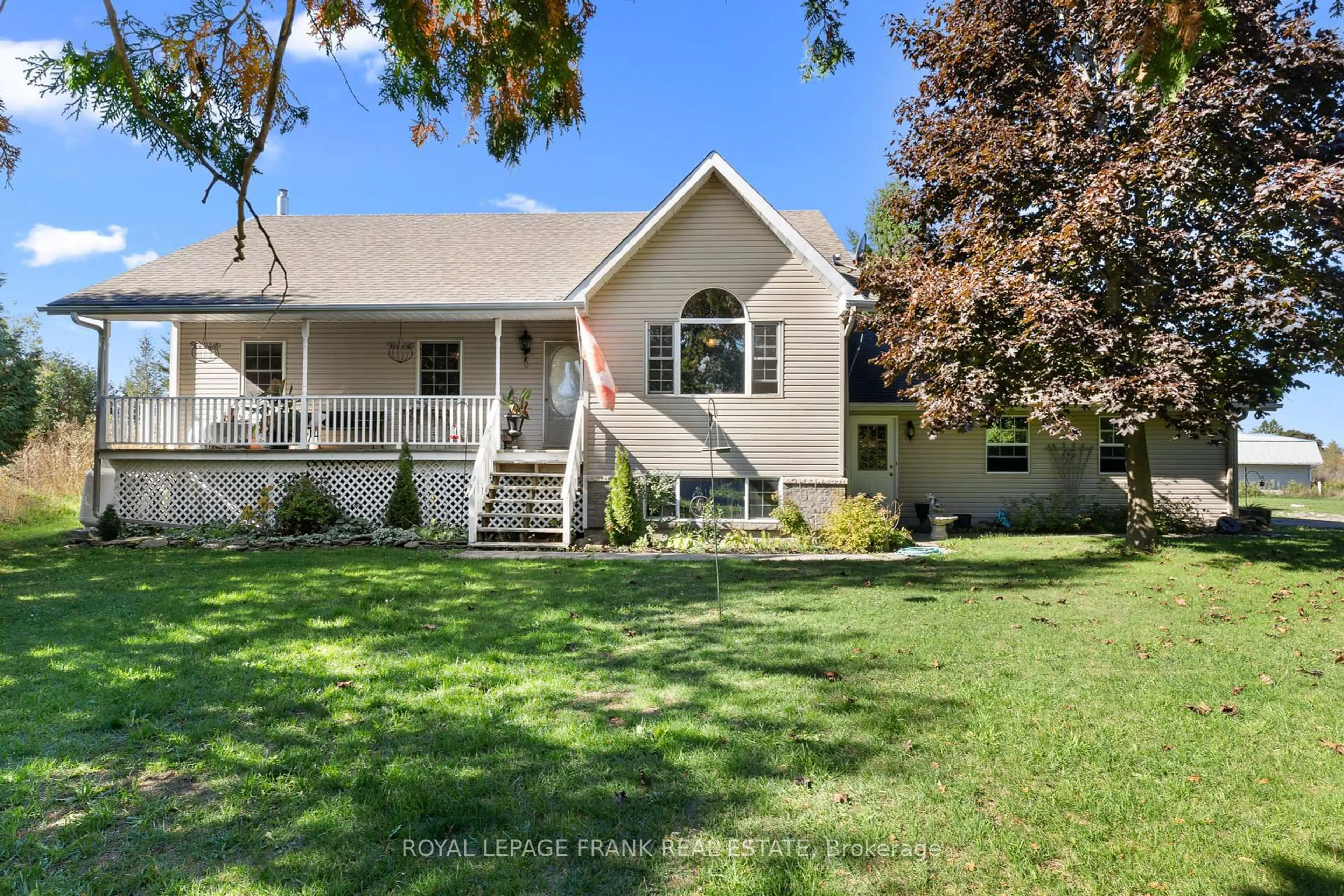 Home with vinyl exterior material, street for 2269 Thurstonia Rd, Kawartha Lakes Ontario K0M 1L0