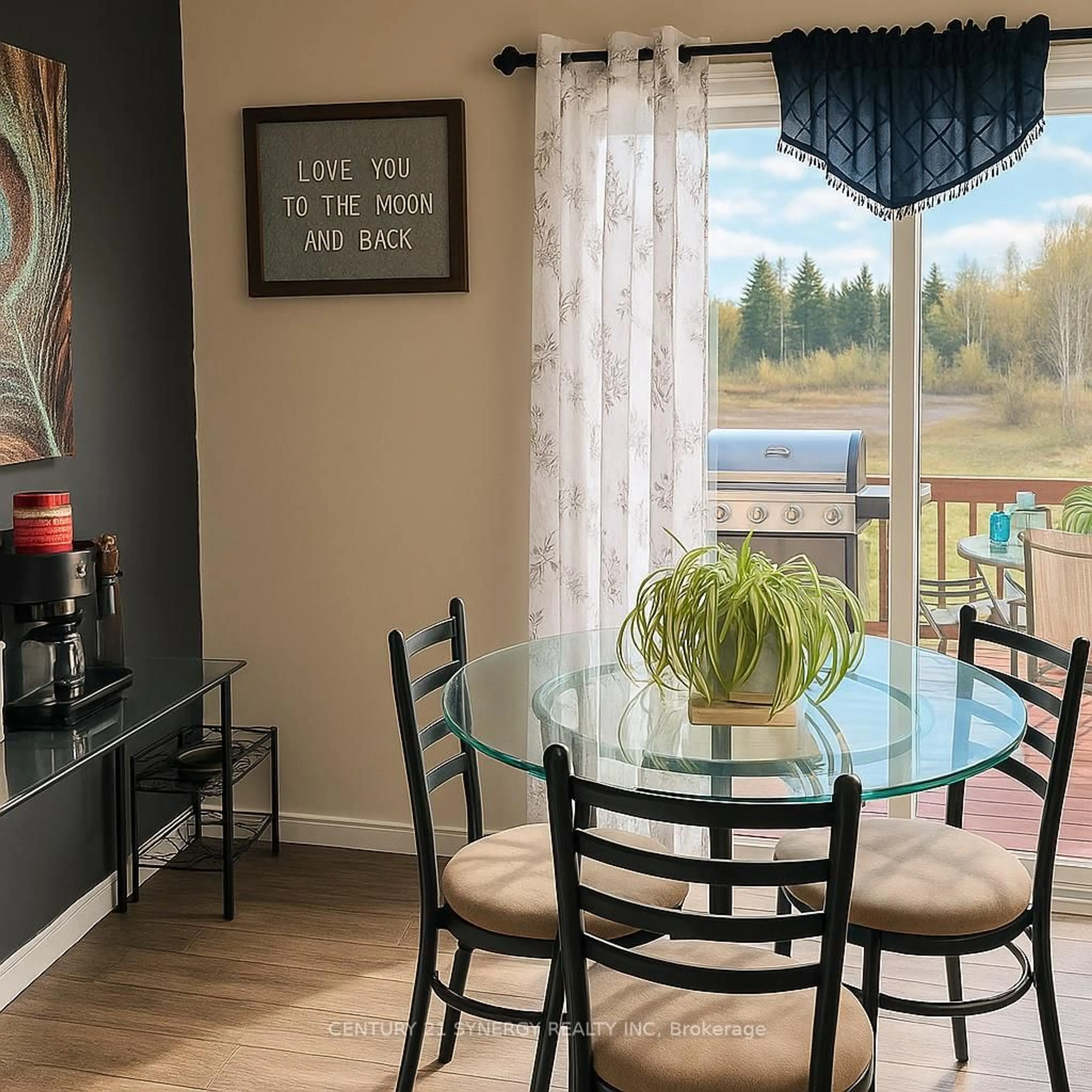 Dining room, wood/laminate floor for 760 County Road 44 Rd, North Grenville Ontario K0G 1J0