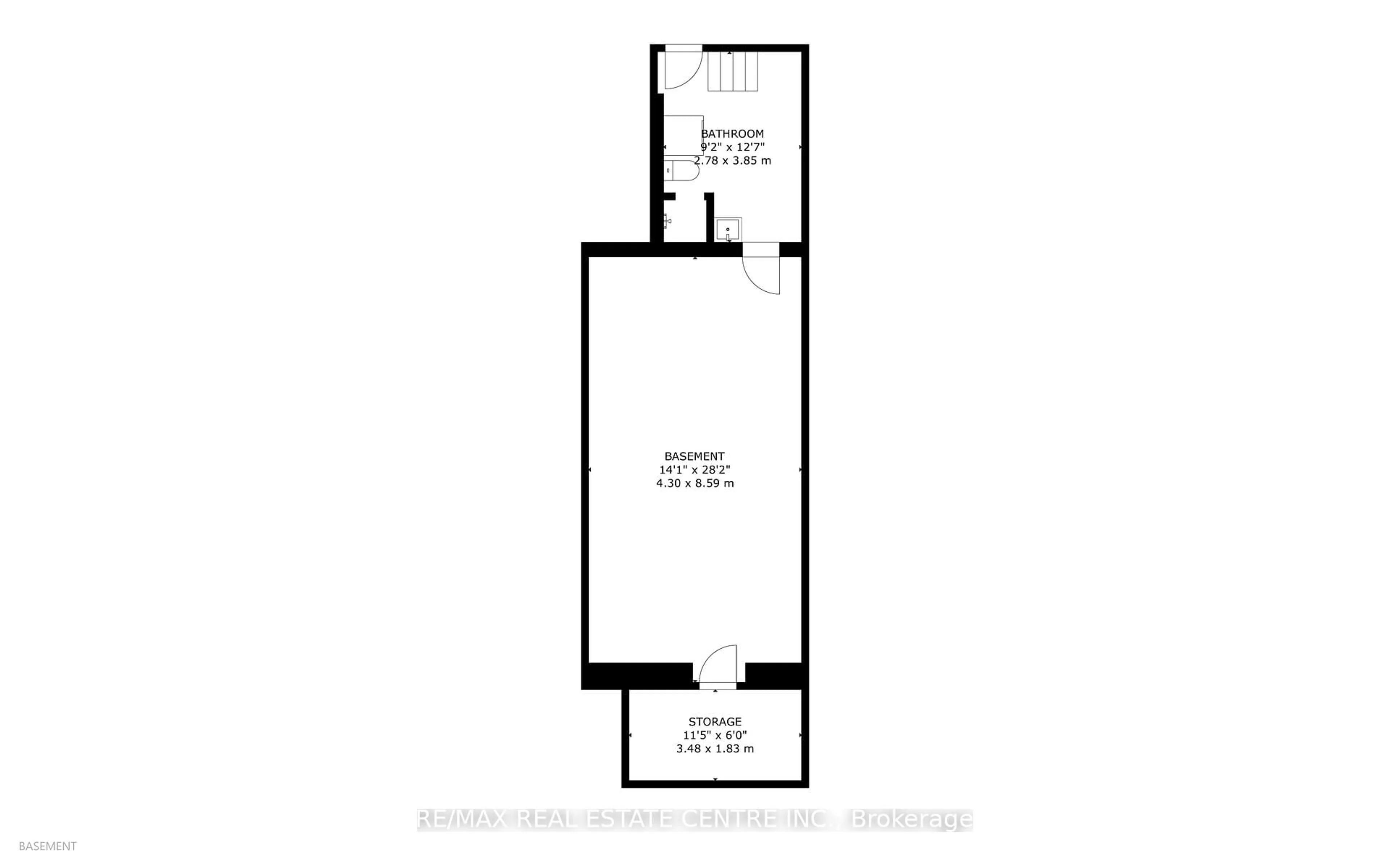 Floor plan for 215 Mary St, Hamilton Ontario L8L 4W2
