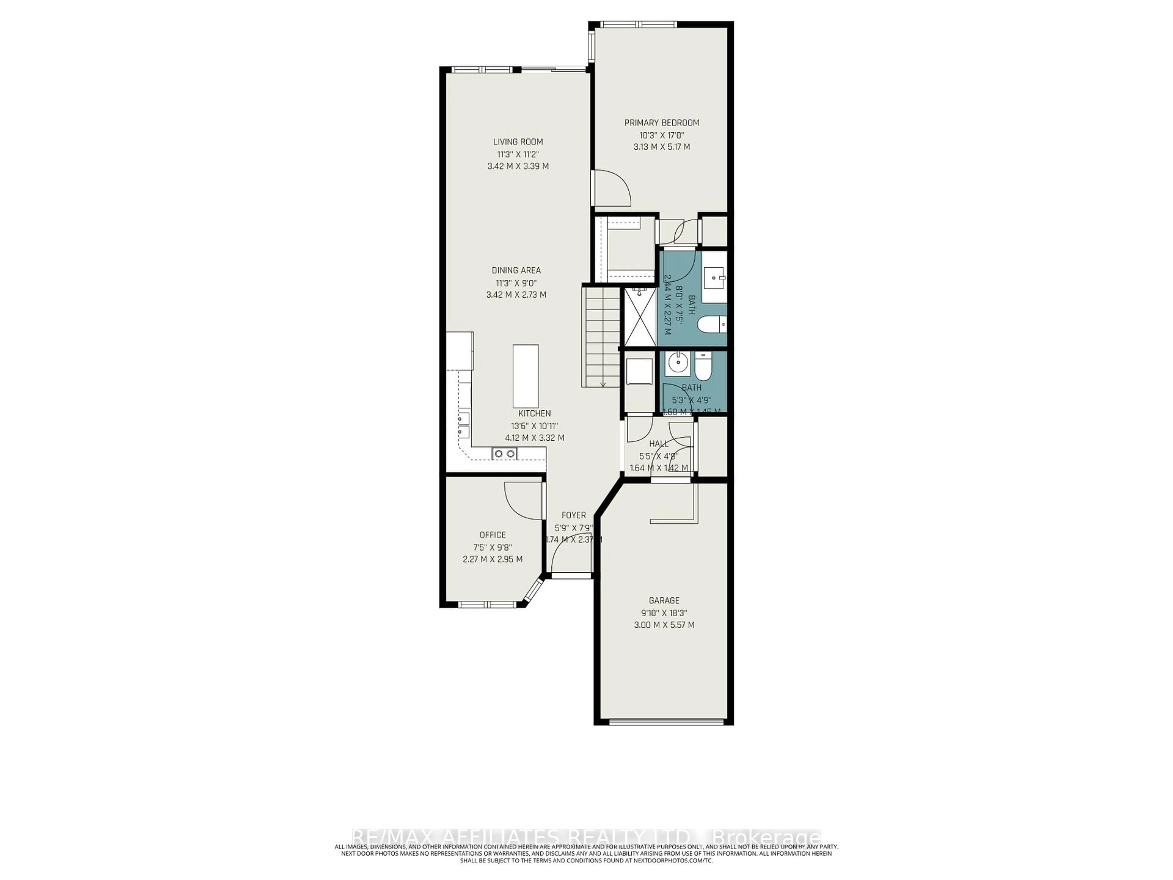 Floor plan for 812 Tewin Circ, Ottawa Ontario K4A 1K3
