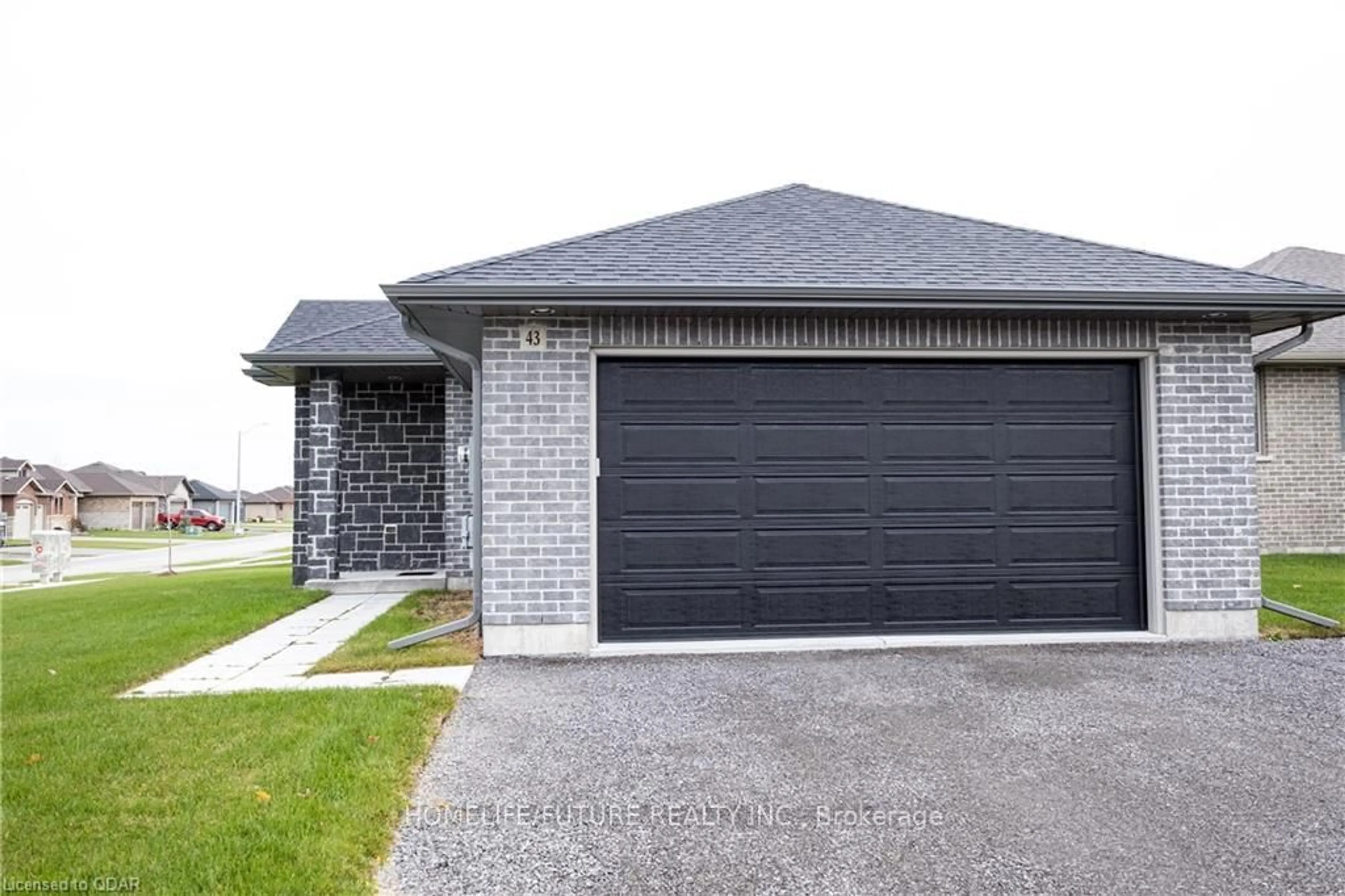 Home with brick exterior material, street for 43 Chelford Cres, Belleville Ontario K8N 4J8