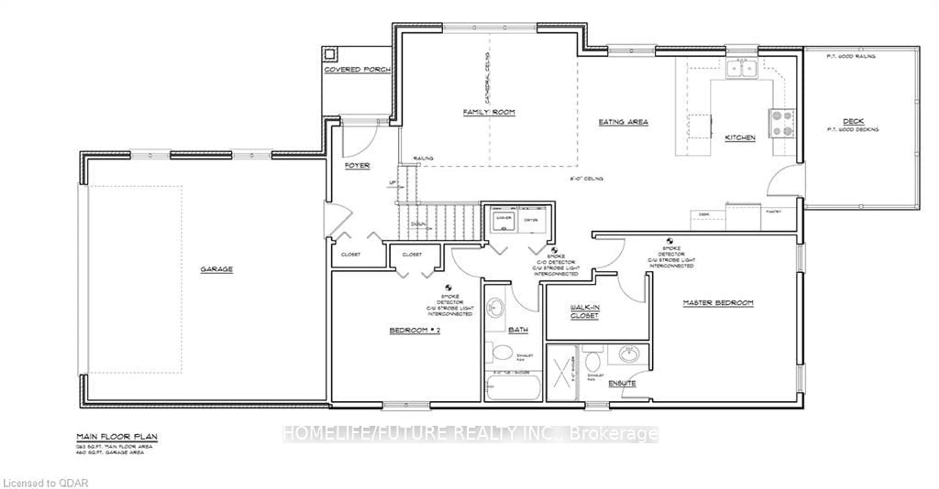 Floor plan for 43 Chelford Cres, Belleville Ontario K8N 4J8