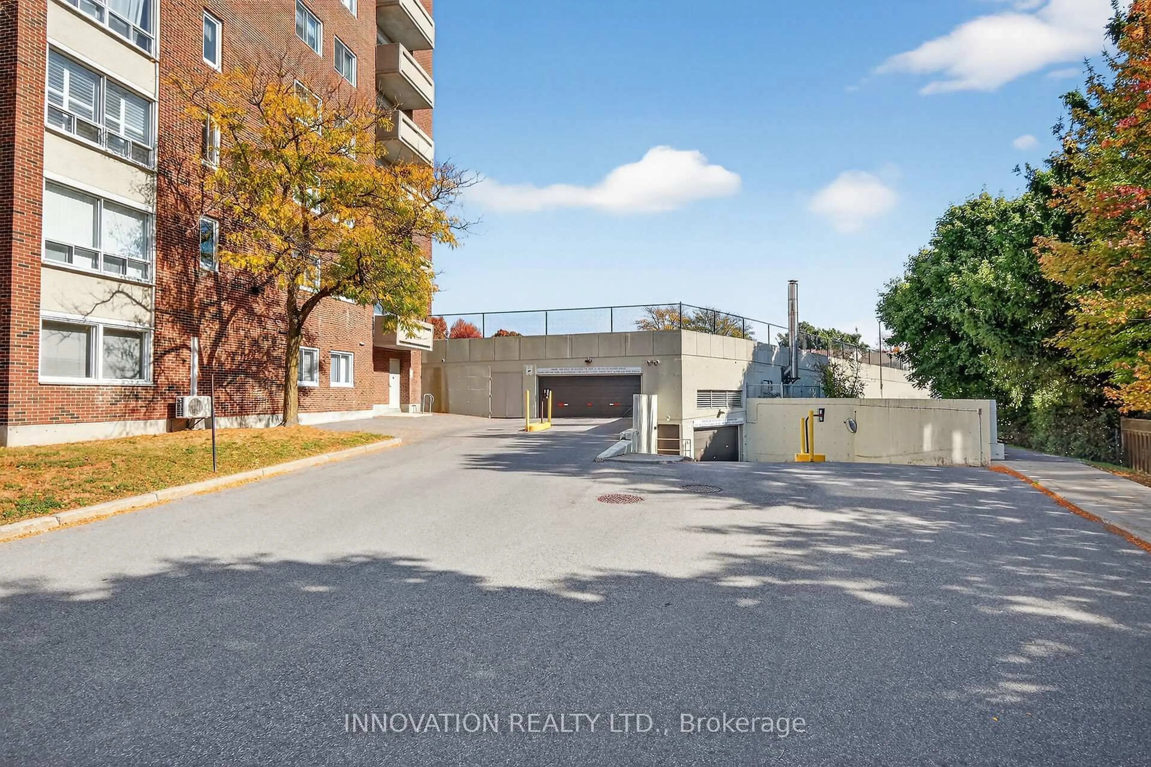 A pic from outside/outdoor area/front of a property/back of a property/a pic from drone, street for 915 Elmsmere Rd #1015, Ottawa Ontario K1J 8H8