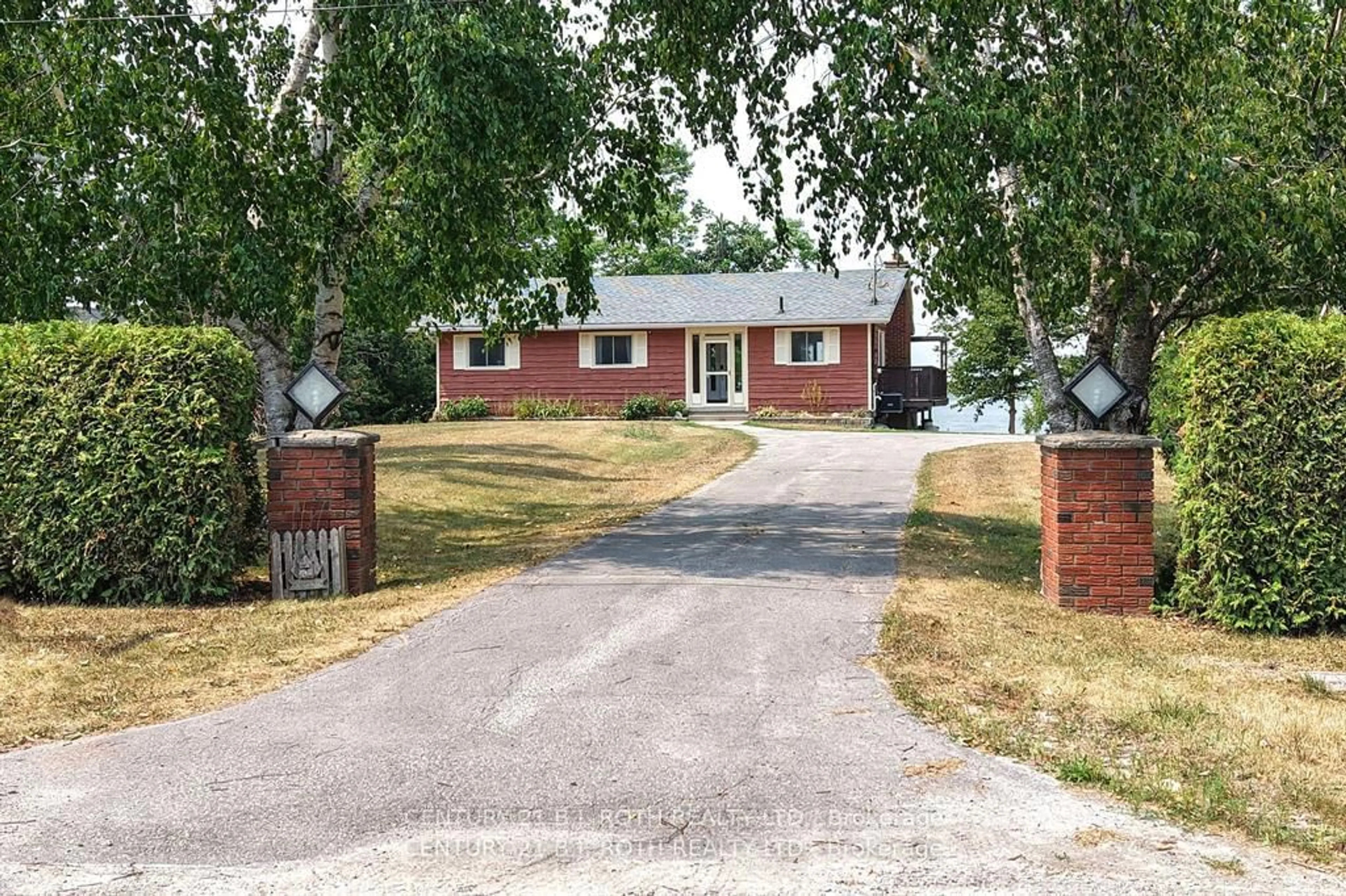 Home with brick exterior material, street for 71 Campbell Beach Rd, Kawartha Lakes Ontario L0K 1B0