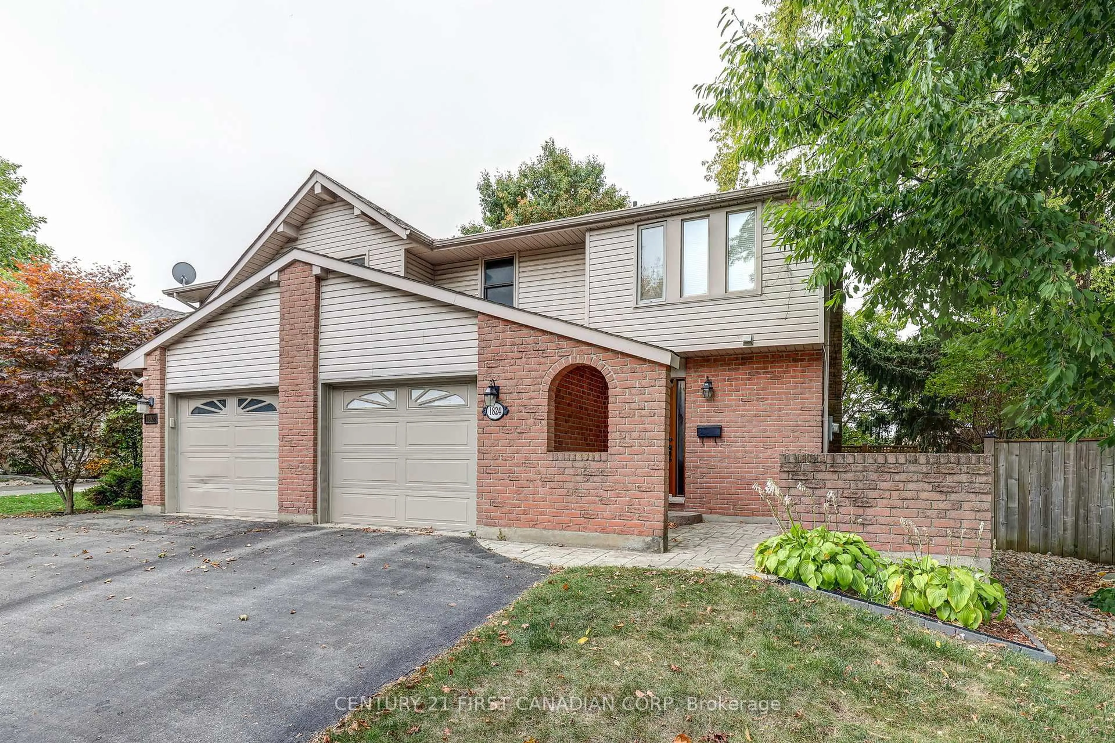 Home with brick exterior material, street for 1824 Attawandaron Rd, London North Ontario N6G 3N1