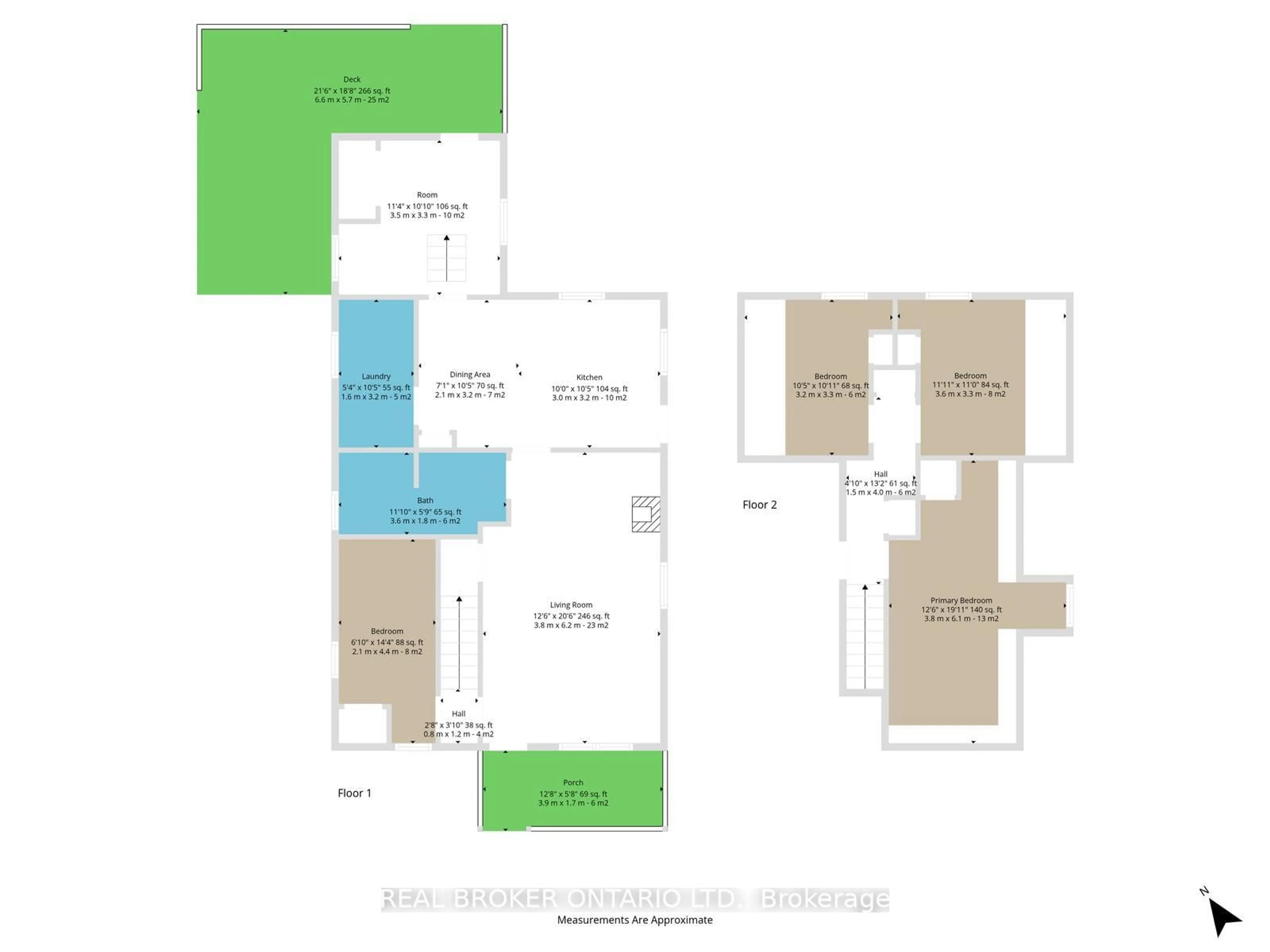 Floor plan for 79 & 85 Bridge St, Denbigh Ontario K0H 1L0