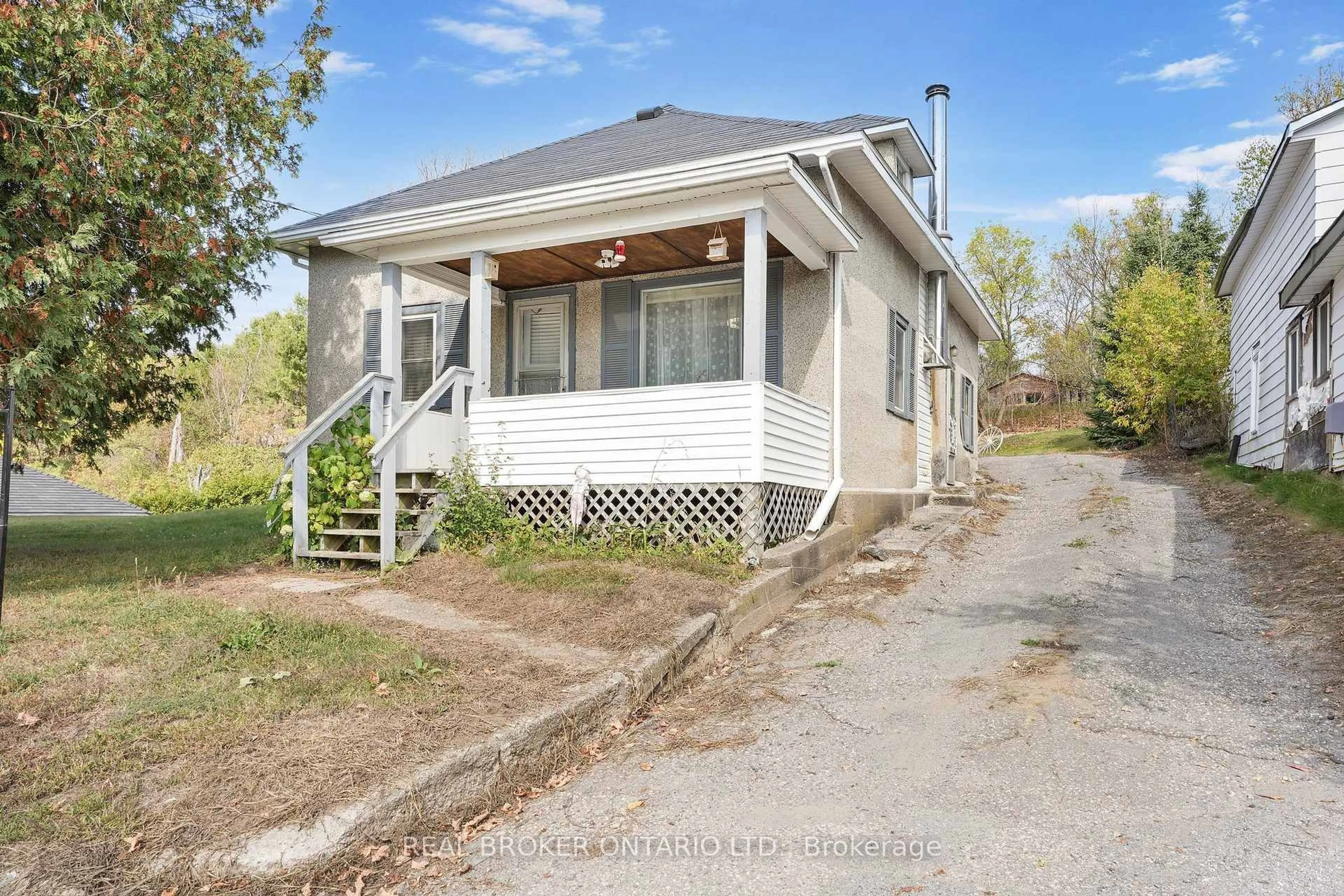 A pic from outside/outdoor area/front of a property/back of a property/a pic from drone, street for 79 & 85 Bridge St, Denbigh Ontario K0H 1L0