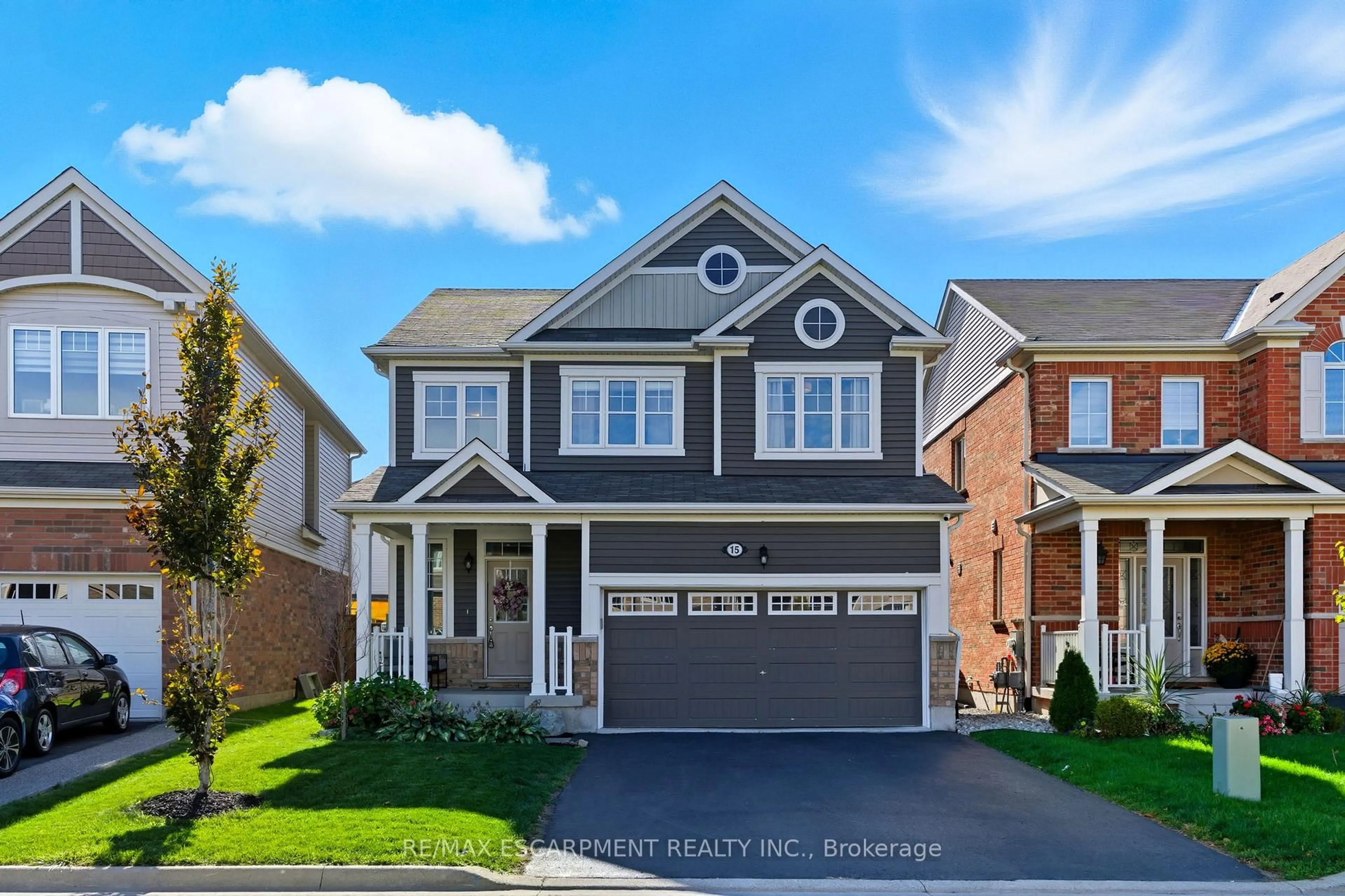 Home with brick exterior material, street for 15 Bastia St, Hamilton Ontario L8B 1V3