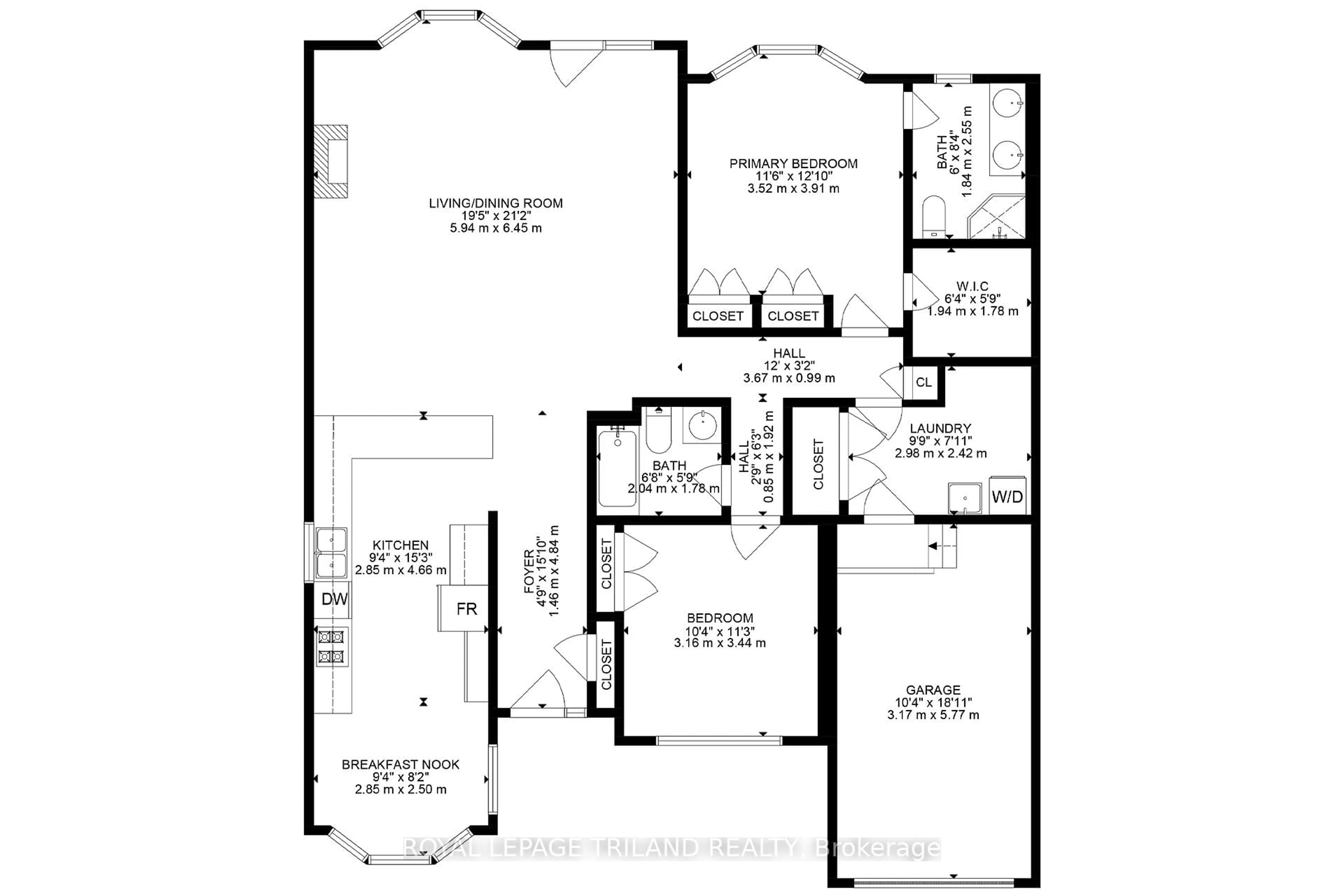 Floor plan for 355 Shannon Blvd, South Huron Ontario N0M 1T0