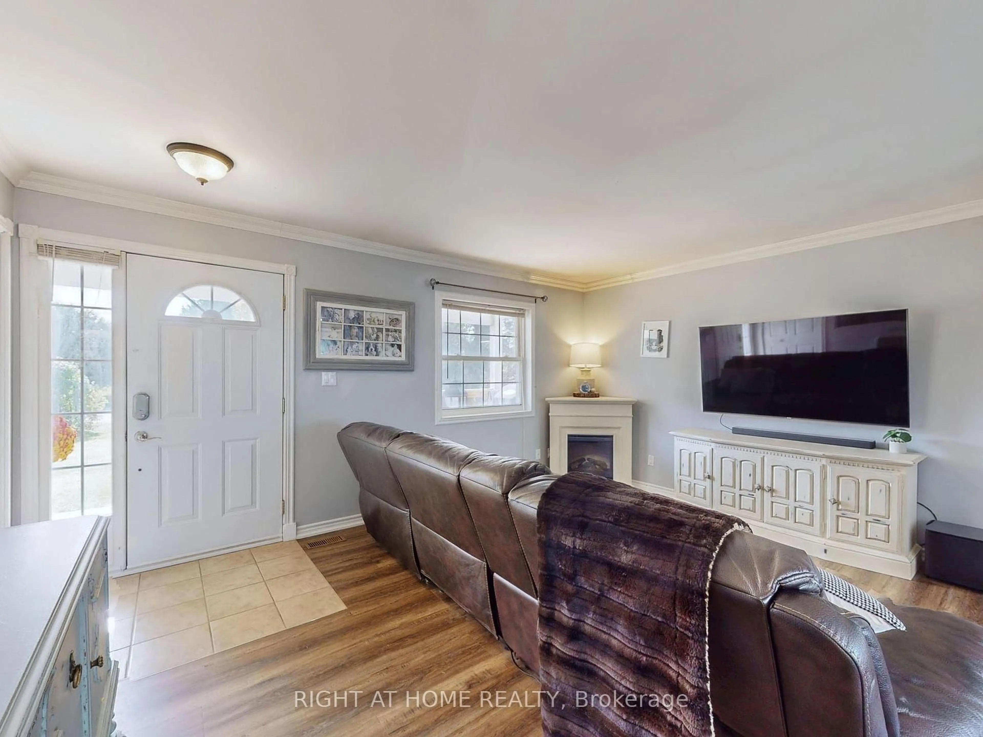 Living room with furniture, unknown for 1876 12th Line, Selwyn Ontario K0L 2H0