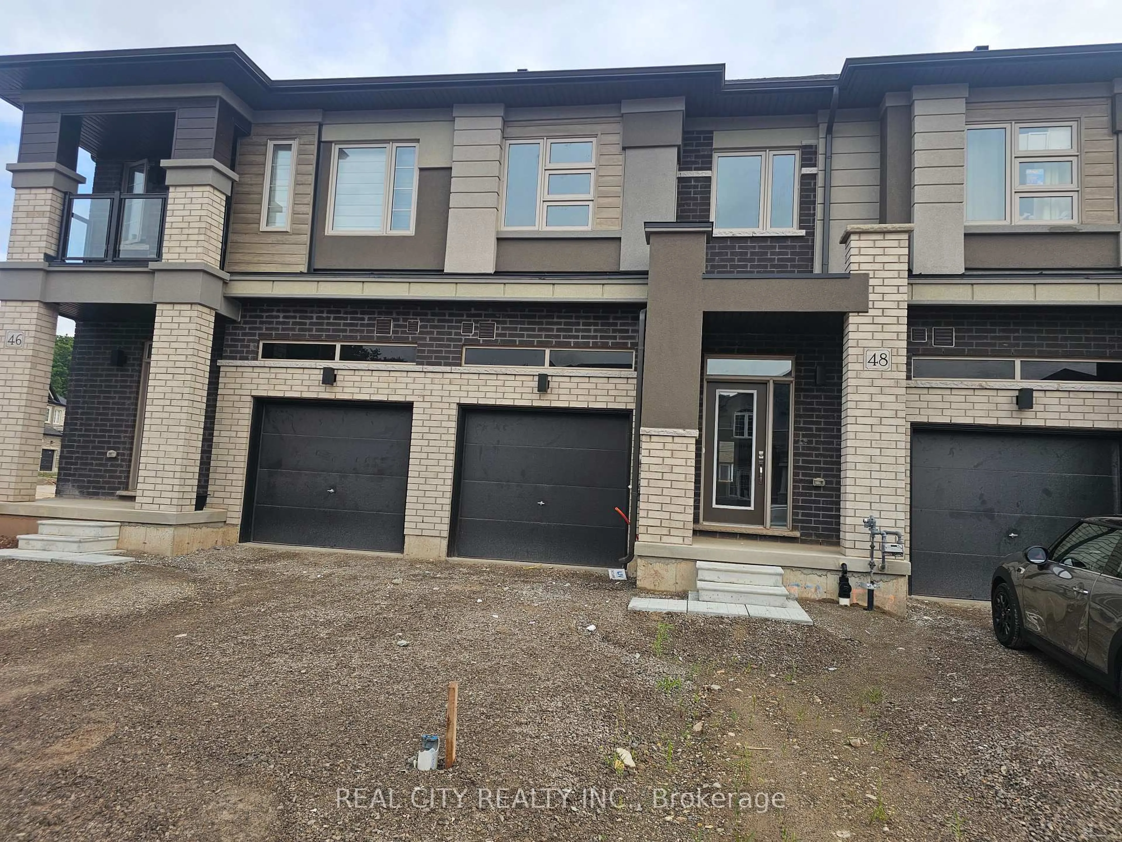 Home with brick exterior material, street for 48 McKernan Ave, Brantford Ontario N3V 0C2