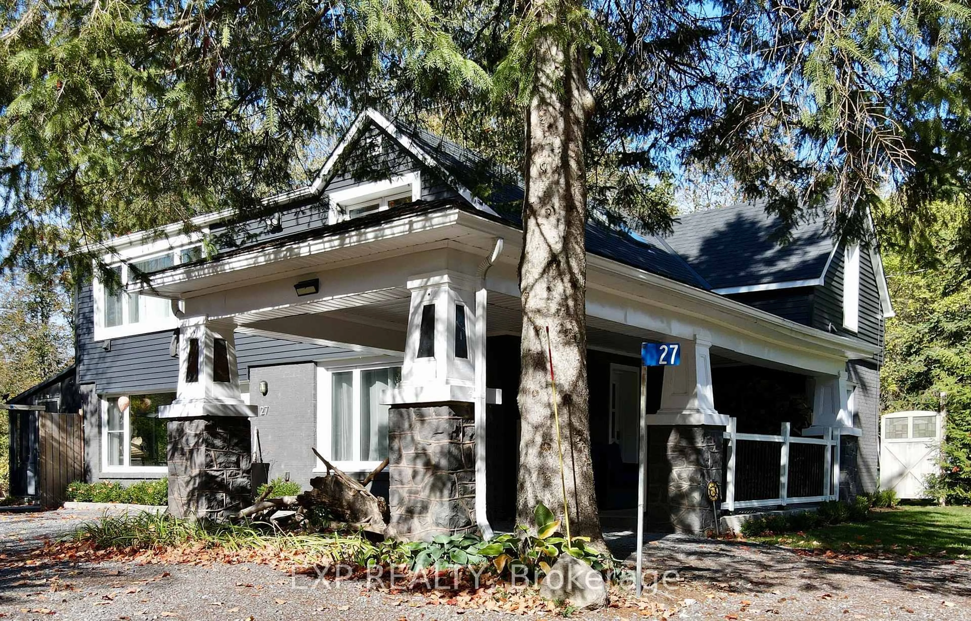 Home with vinyl exterior material, street for 27 Lost Channel Crt, Thomasburg Ontario K0K 3H0