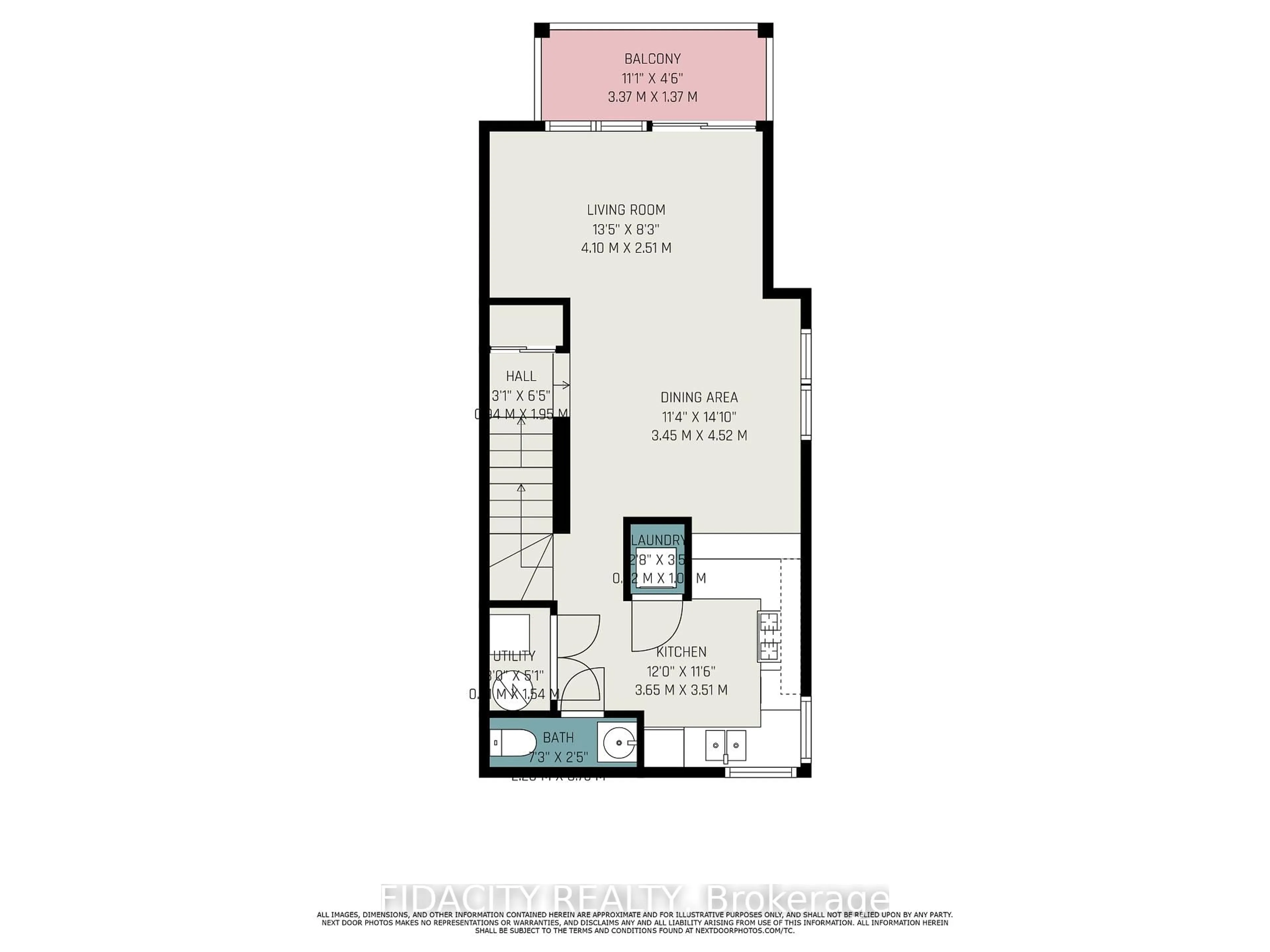 Floor plan for 3391 Cambrian Rd, Ottawa Ontario K2J 1S3