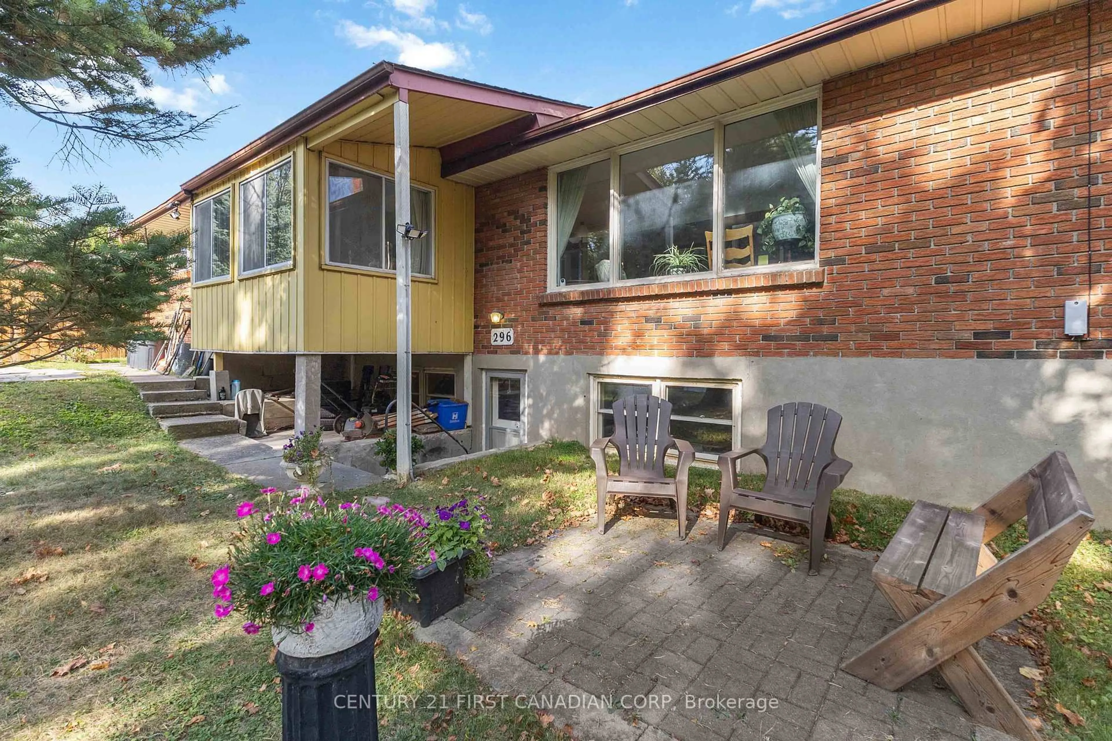 Home with brick exterior material, street for 296 Sarnia Rd, London North Ontario N6G 1N3