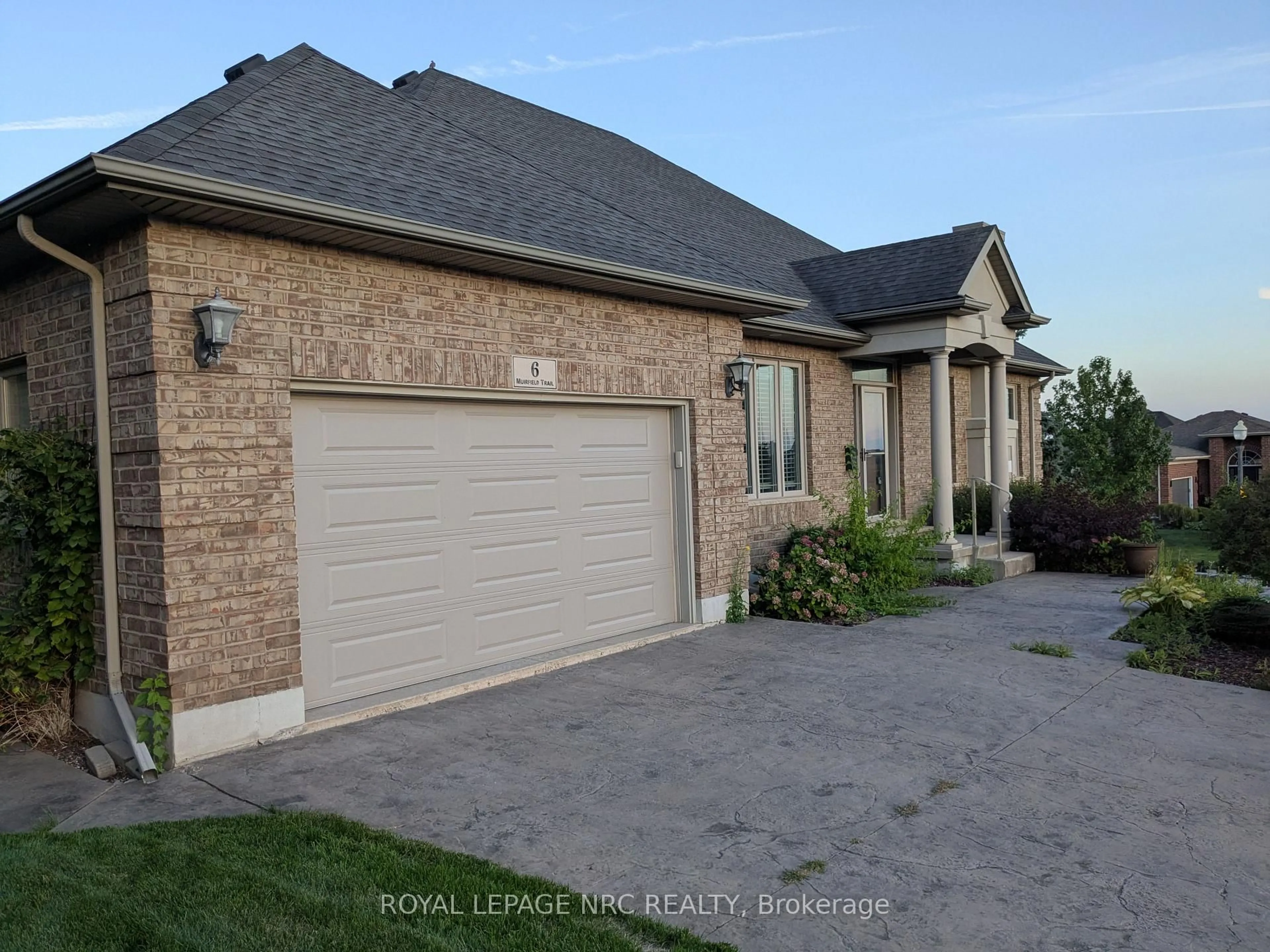 Home with brick exterior material, street for 6 Muirfield Tr, Welland Ontario L3B 6G7