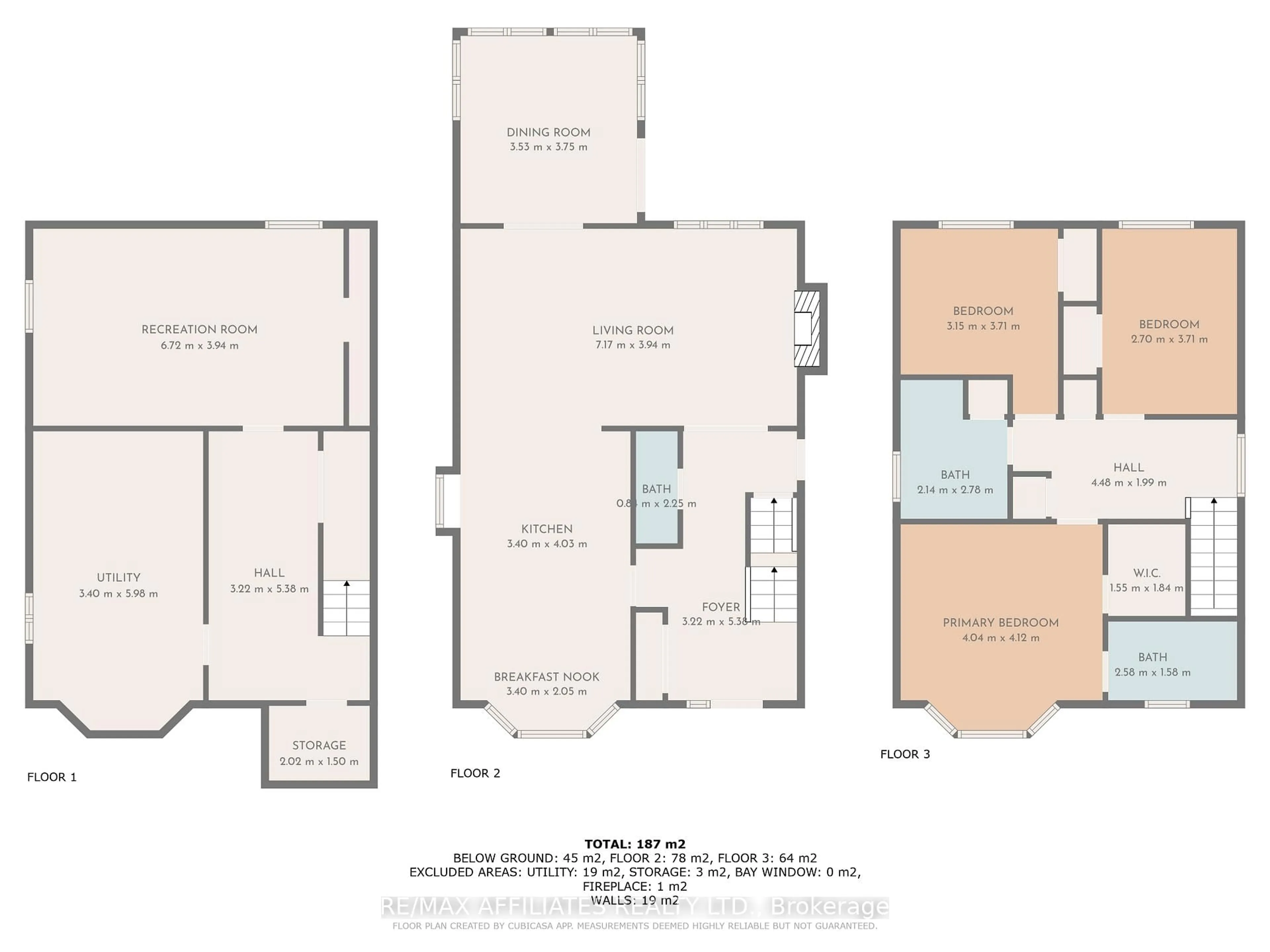Floor plan for 2C Baxter Dr, Brockville Ontario K6V 3T8