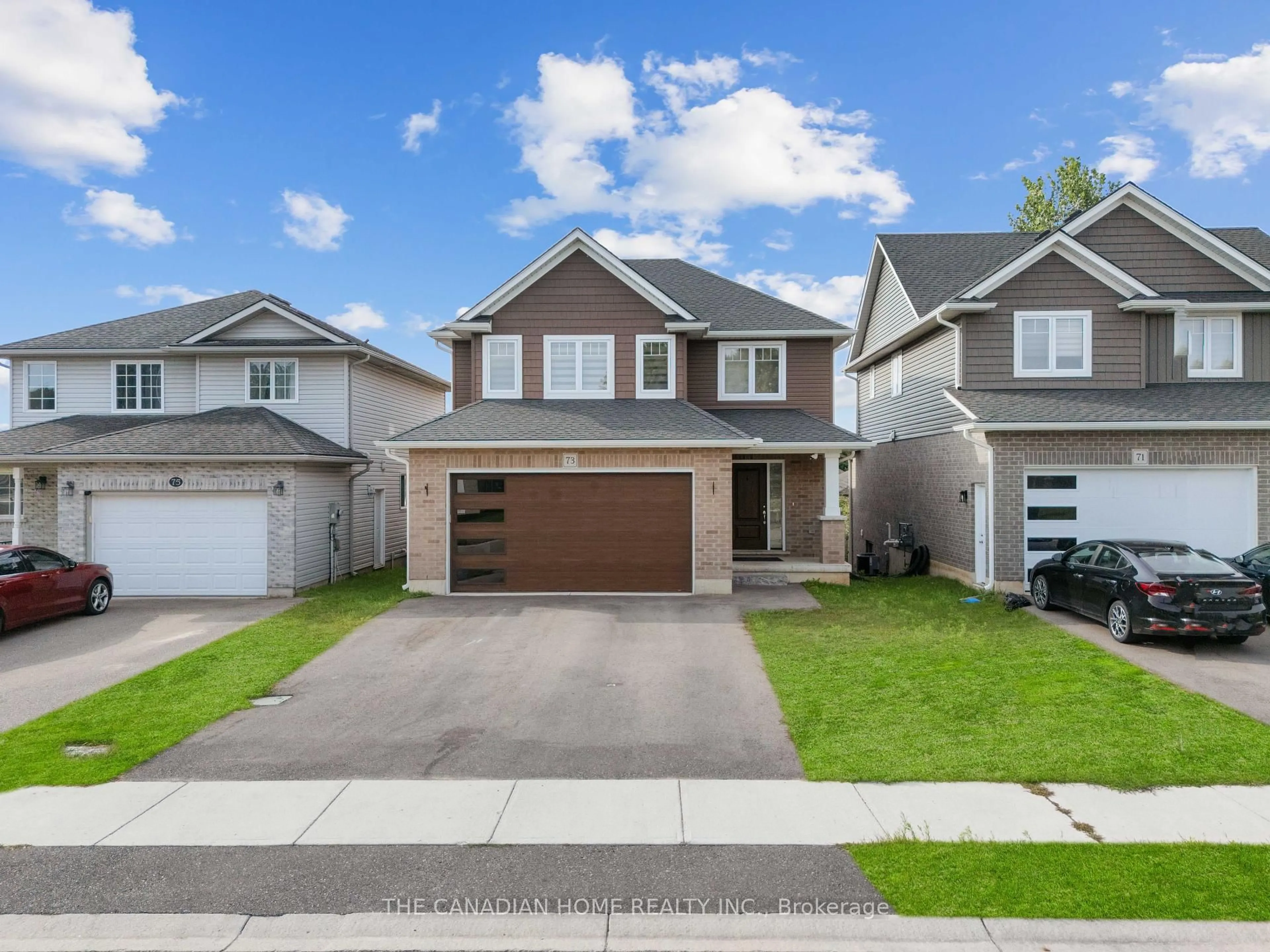 Home with vinyl exterior material, street for 73 Pearl St, Tillsonburg Ontario N4G 0A3