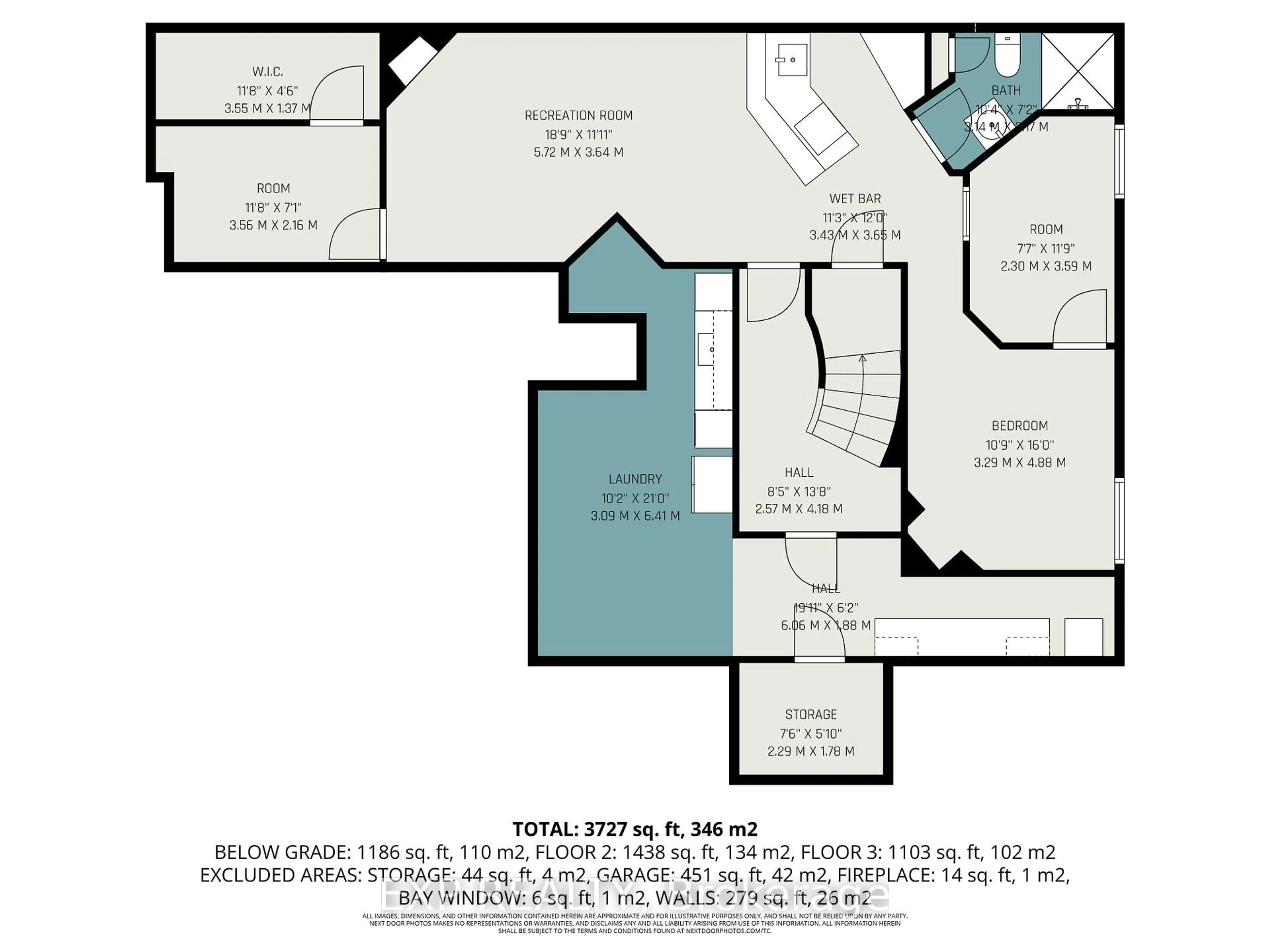 Floor plan for 150 Topaze Ave, Ottawa Ontario K4B 1K1