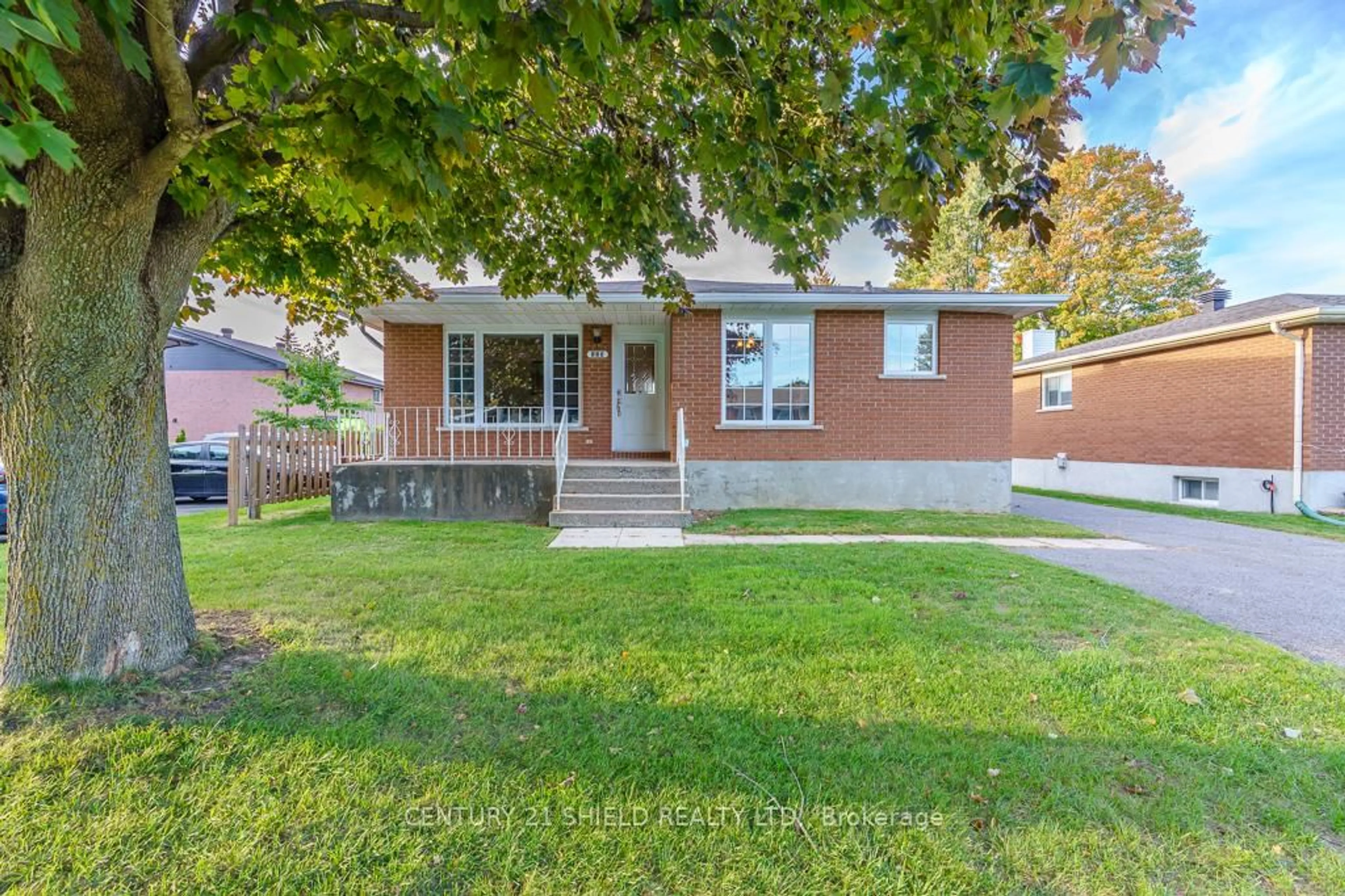 Home with brick exterior material, street for 105 Athlone Dr, Cornwall Ontario K6H 6K9