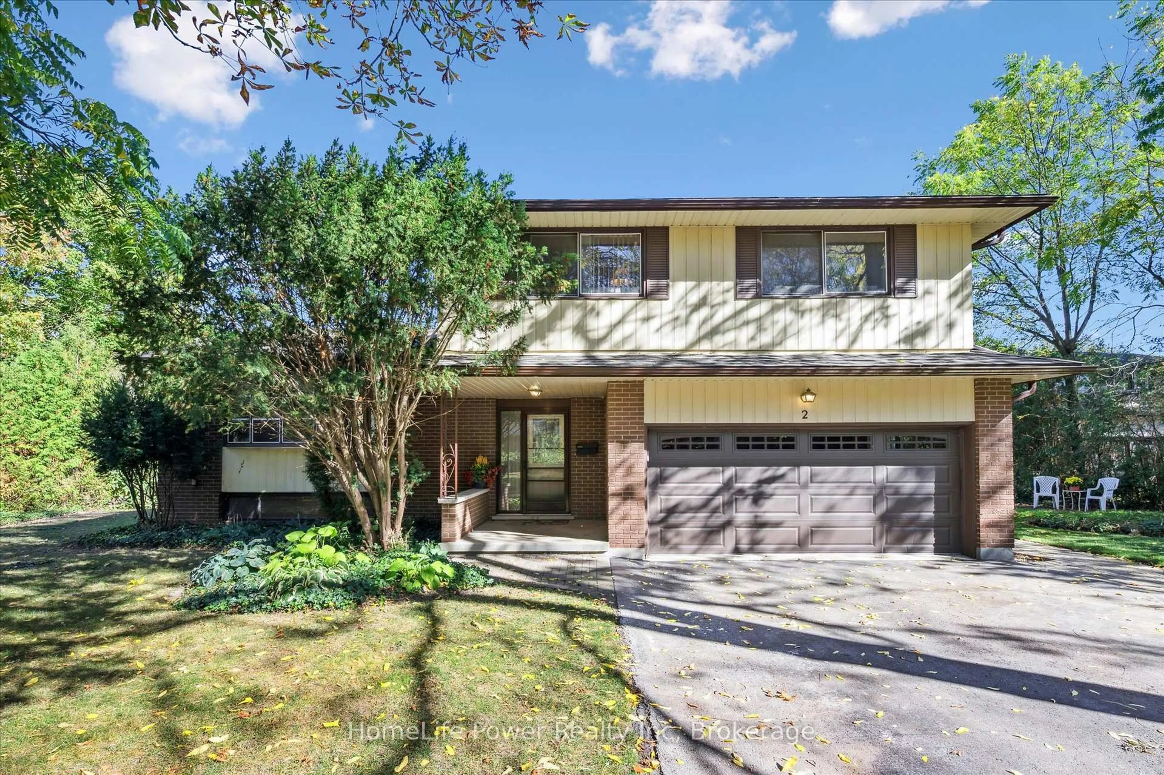 Home with brick exterior material, street for 2 Berkley Pl, Guelph Ontario N1E 1E6