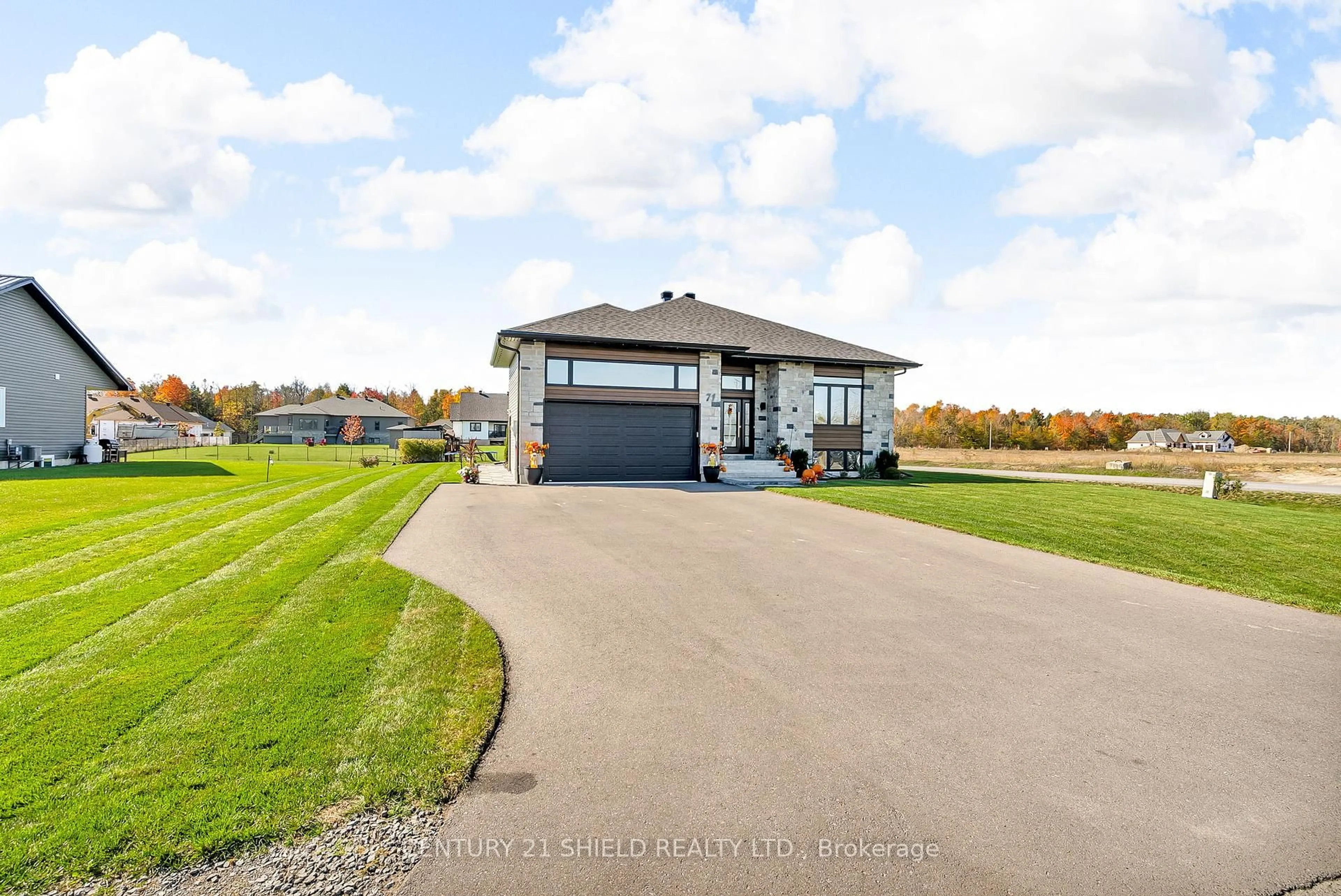 A pic from outside/outdoor area/front of a property/back of a property/a pic from drone, water/lake/river/ocean view for 71 Dale St, South Stormont Ontario K0C 1M0