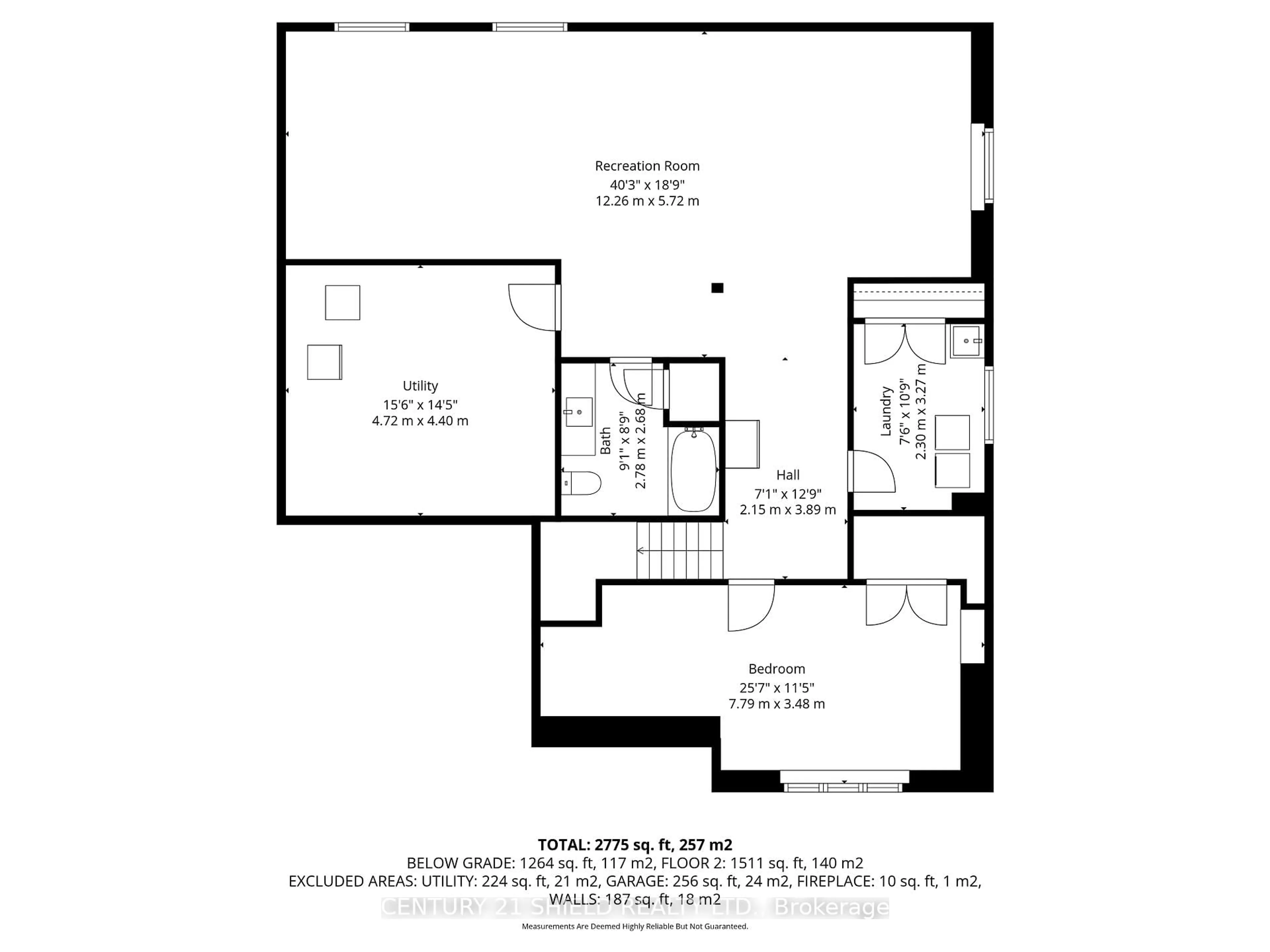 Floor plan for 71 Dale St, South Stormont Ontario K0C 1M0
