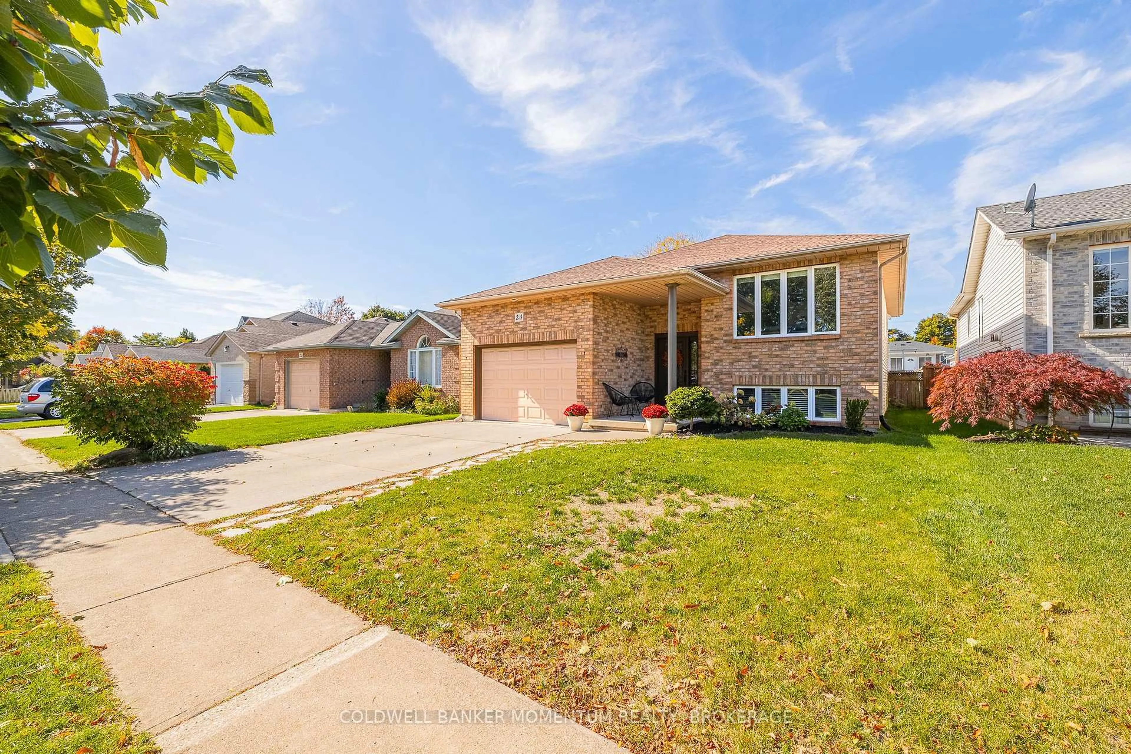Home with brick exterior material, street for 24 TANNER Dr, Pelham Ontario L0S 1E4