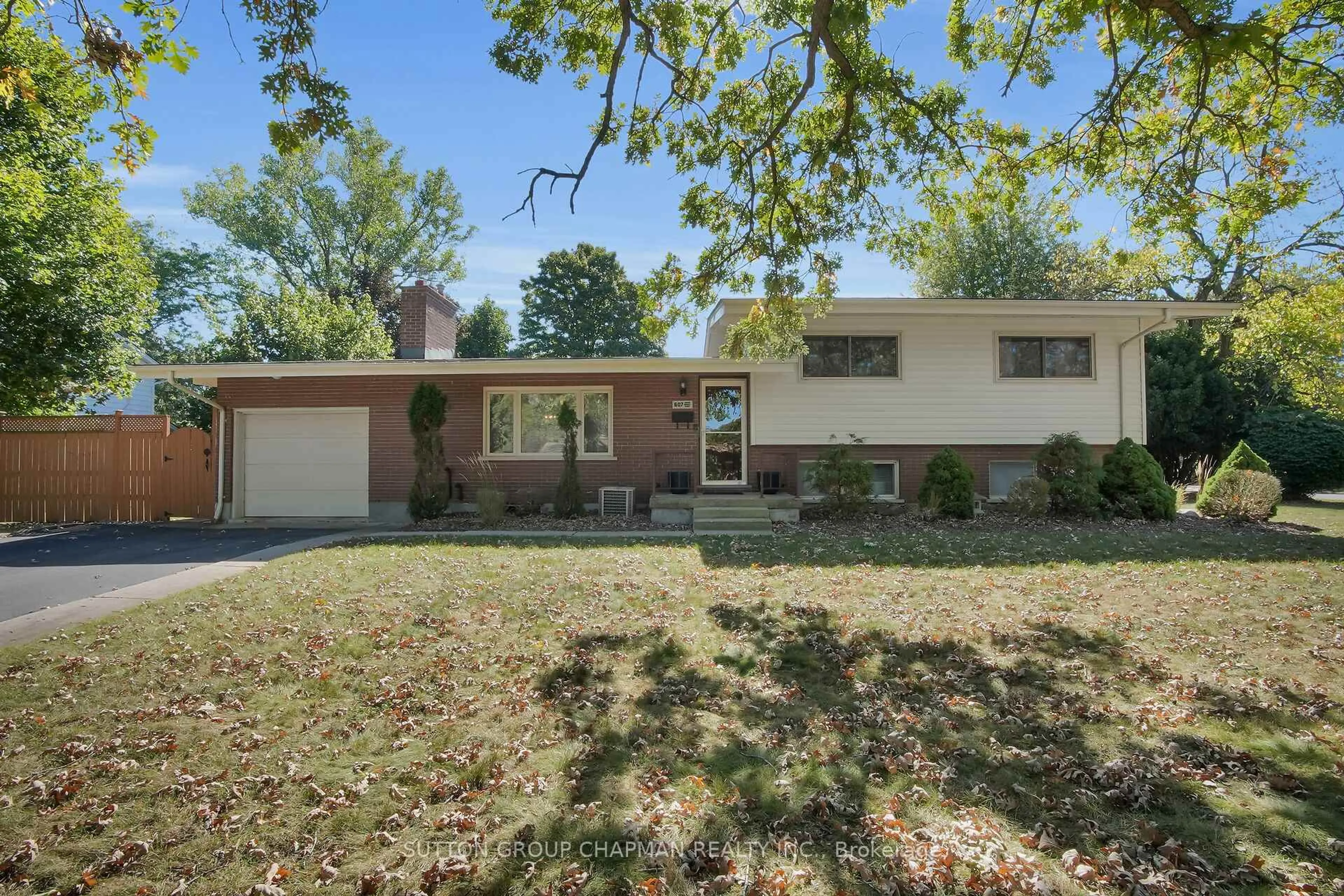 Home with brick exterior material, street for 607 Santa Monica Rd, London North Ontario N6H 3V9