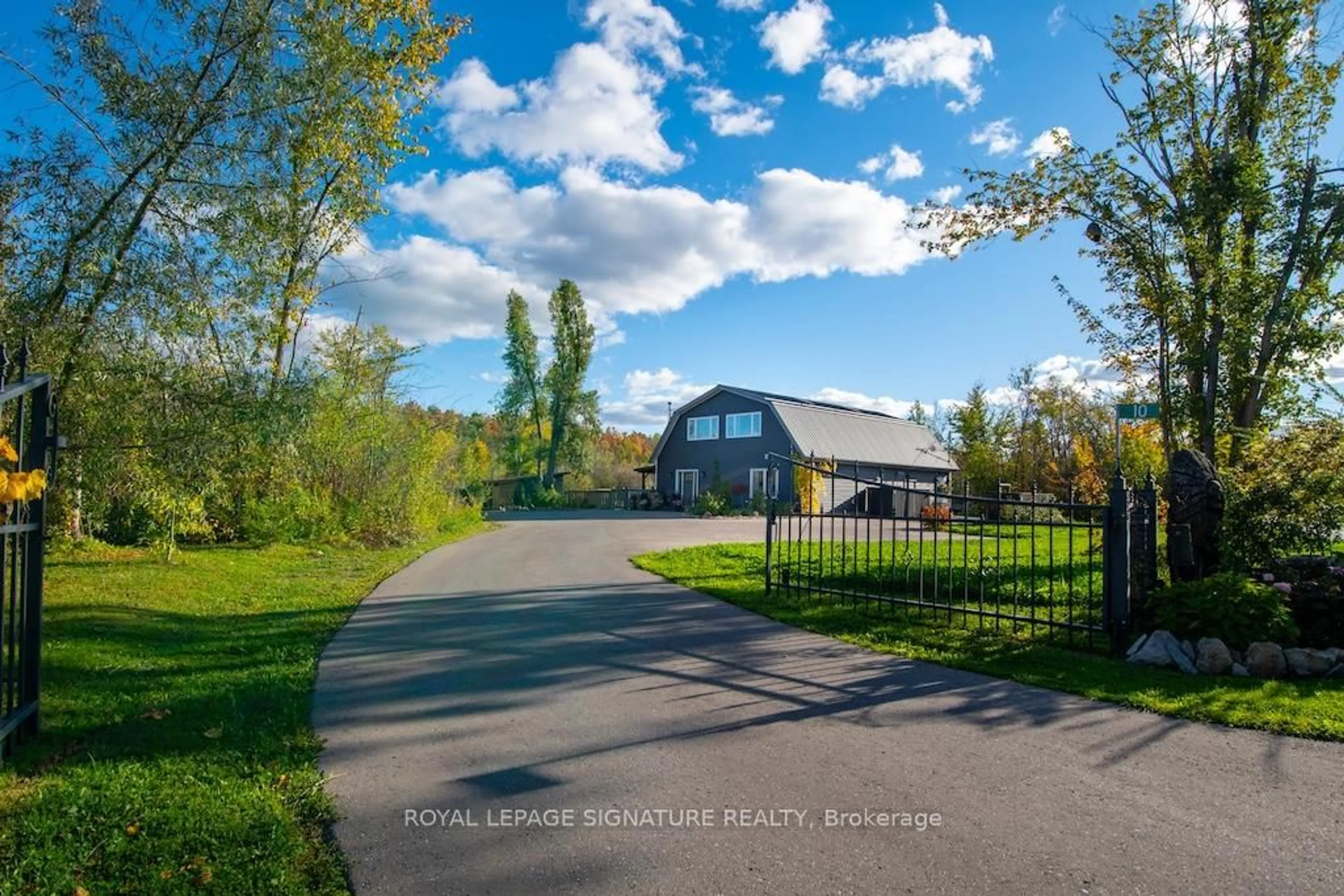 A pic from outside/outdoor area/front of a property/back of a property/a pic from drone, unknown for 10 Reid's Rd, Kawartha Lakes Ontario K0M 1L0