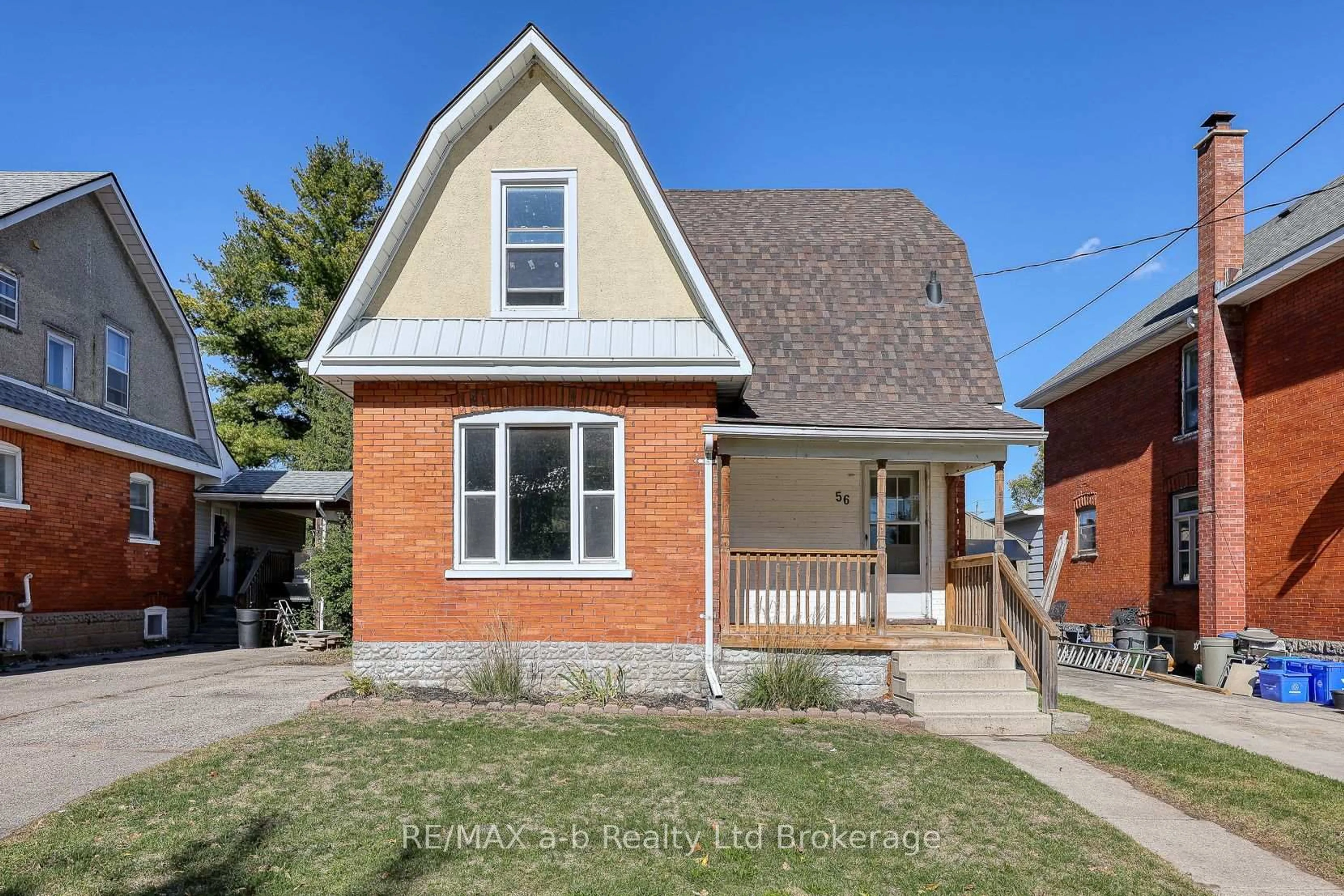 Home with brick exterior material, street for 56 London St, Tillsonburg Ontario N4G 2L5