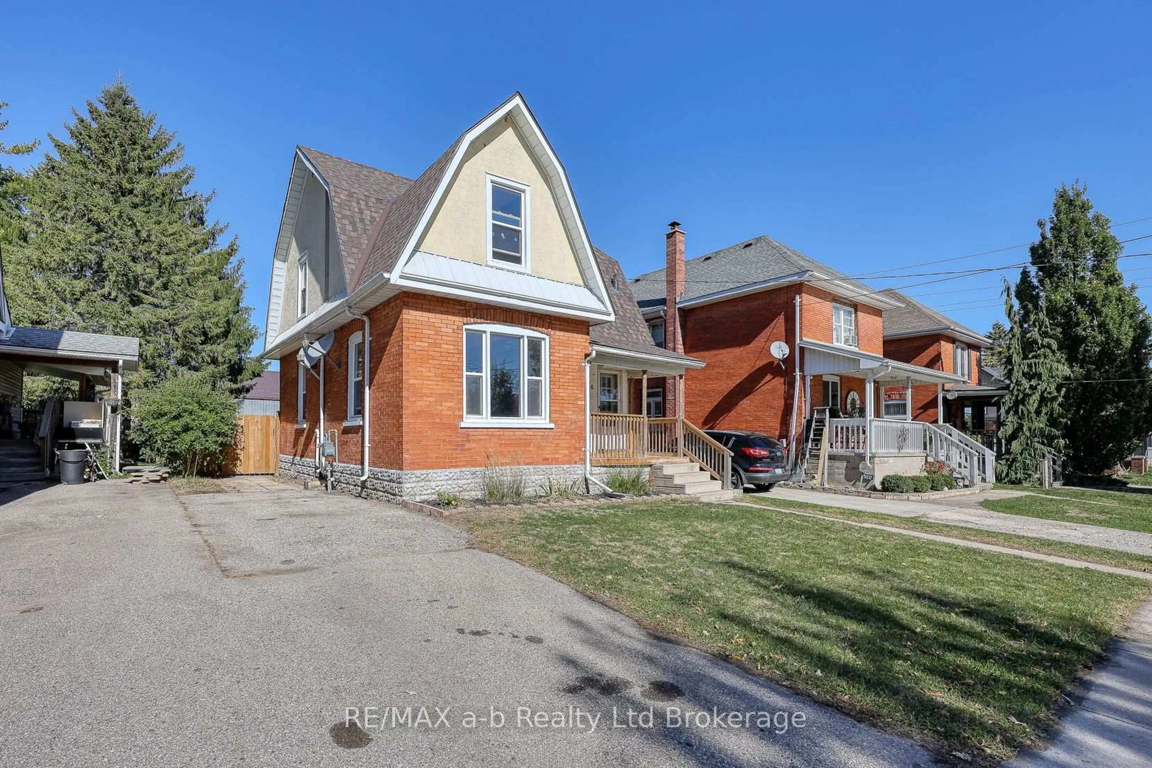 Home with brick exterior material, street for 56 London St, Tillsonburg Ontario N4G 2L5