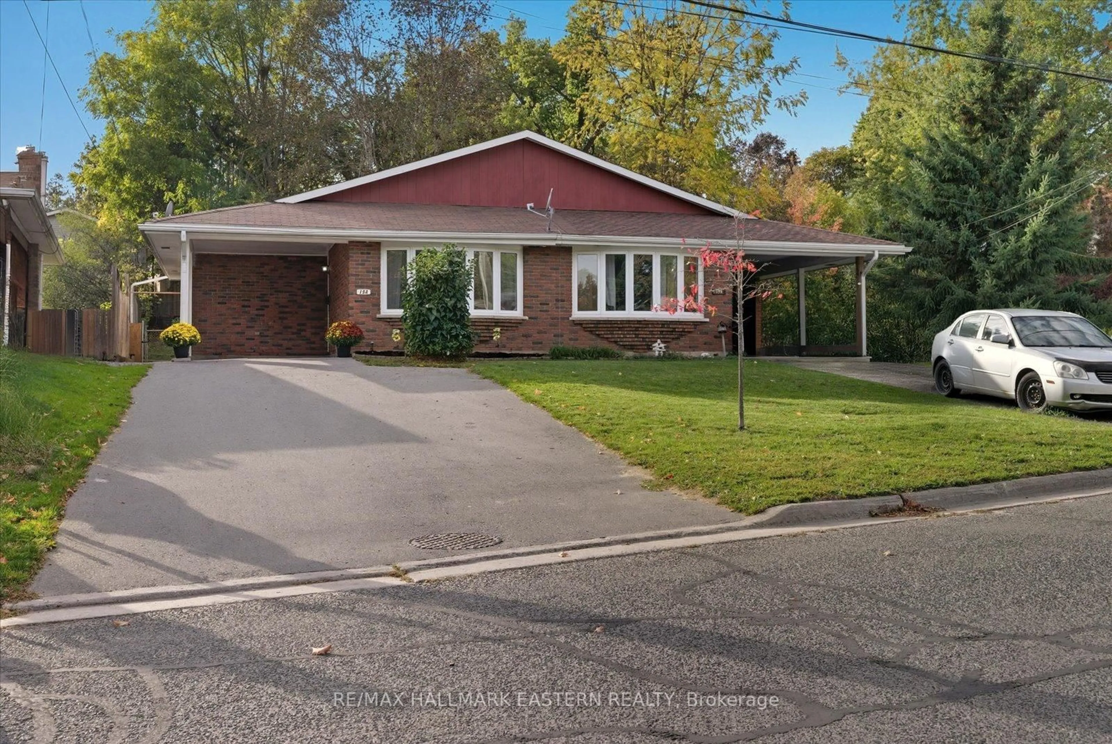 Home with brick exterior material, street for 19-A & 19-1 Beechwood Dr, Peterborough Ontario K9J 1M2