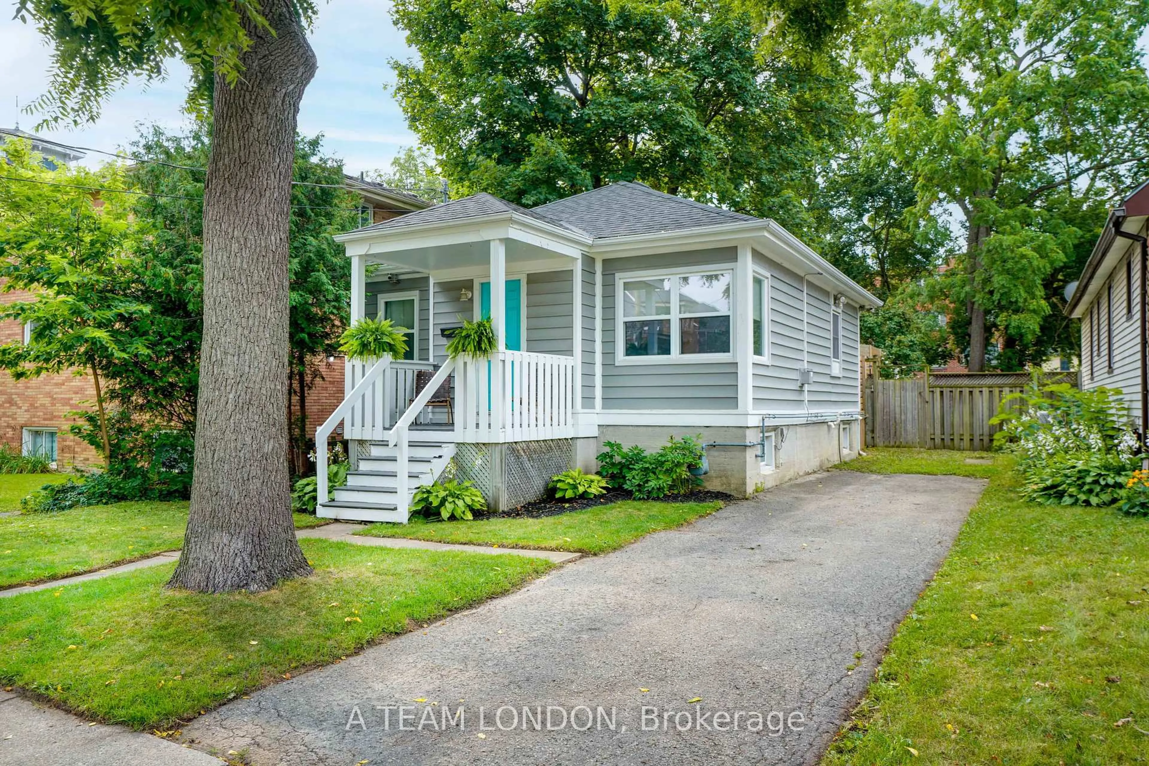 Home with vinyl exterior material, street for 37 McClary Ave, London South Ontario N6C 1P6