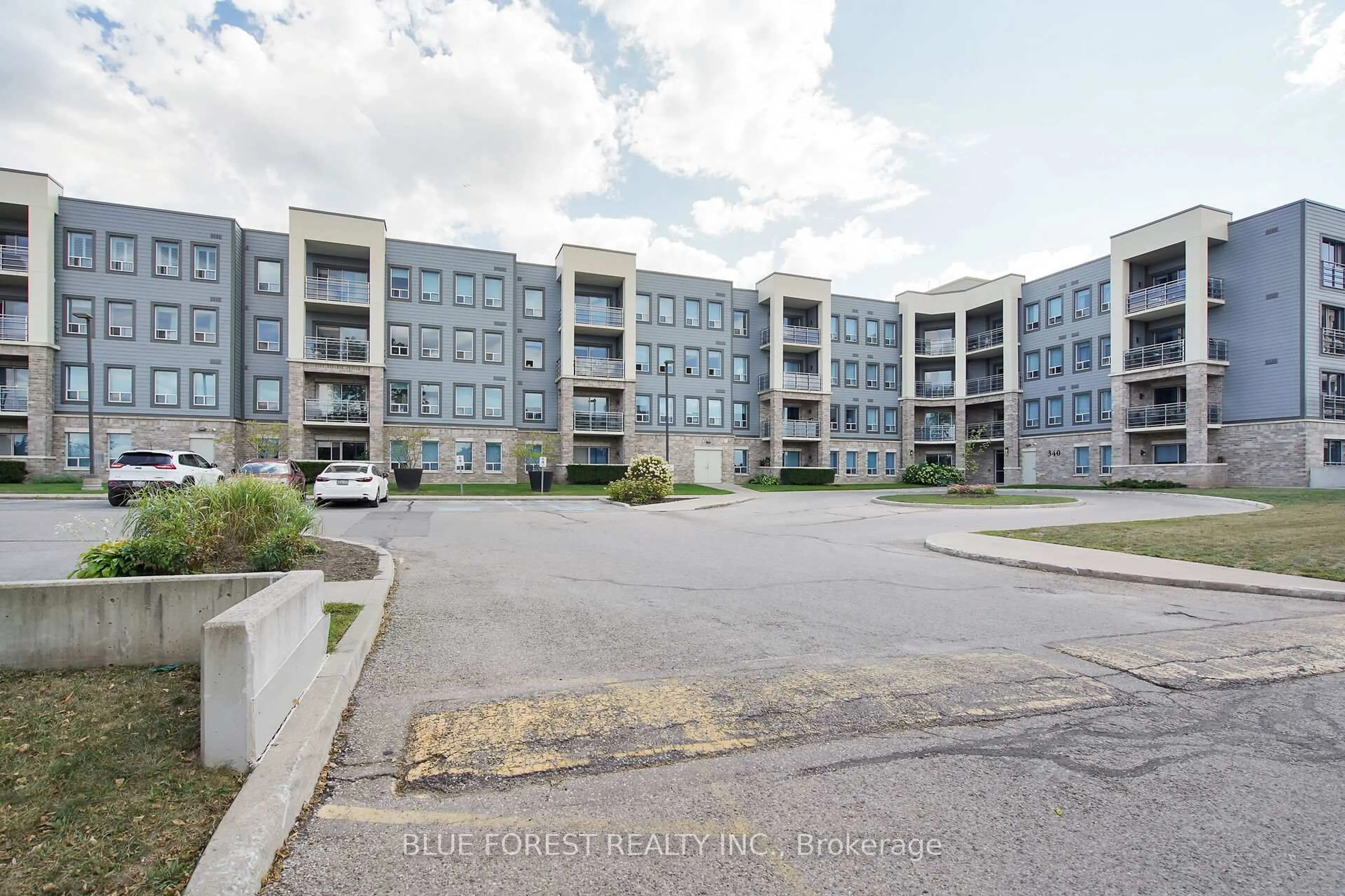 A pic from outside/outdoor area/front of a property/back of a property/a pic from drone, unknown for 340 Sugarcreek Tr #307, London North Ontario N6H 0G4