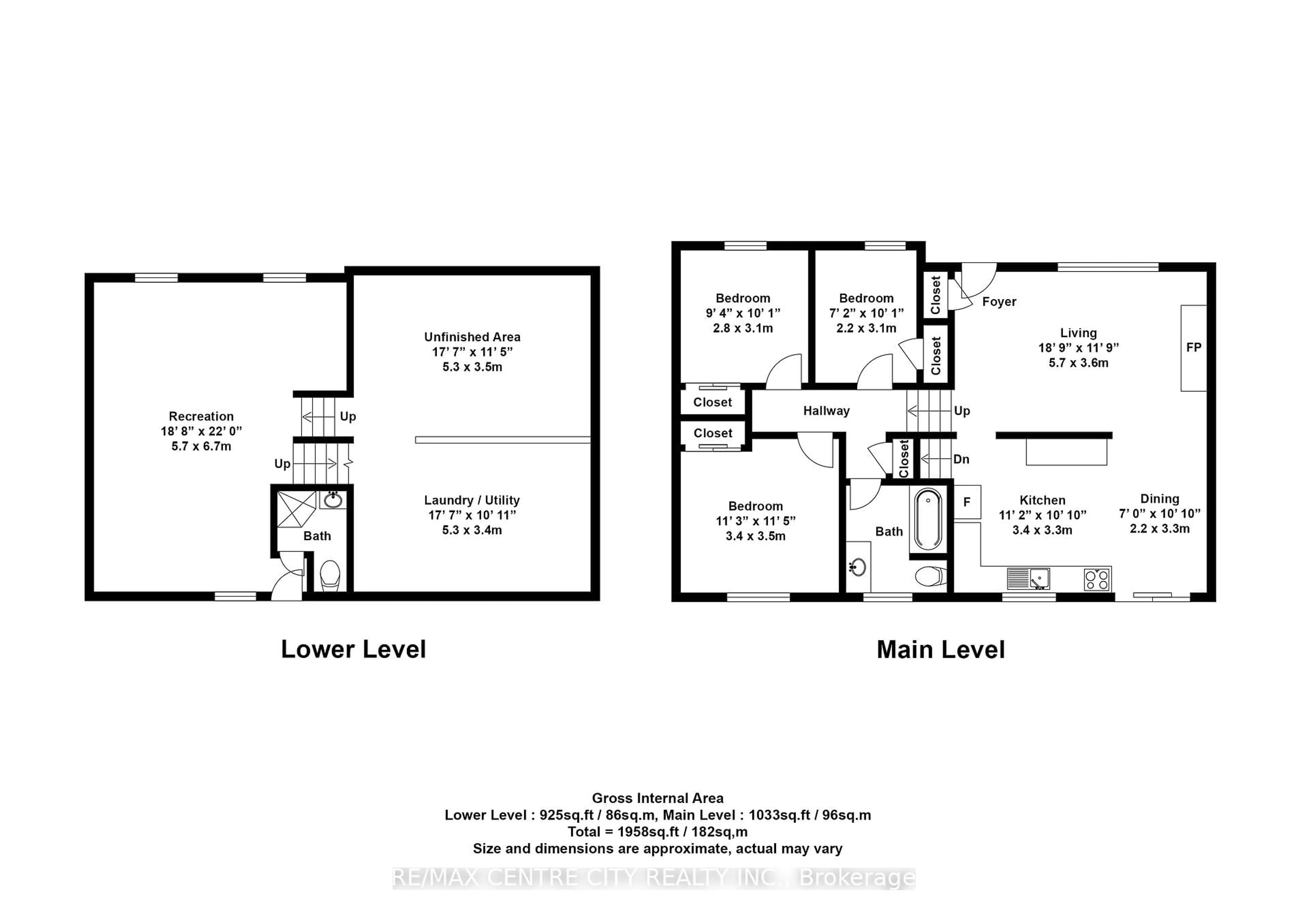 Floor plan for 108 Cecilia Pl, London East Ontario N5Y 4A4