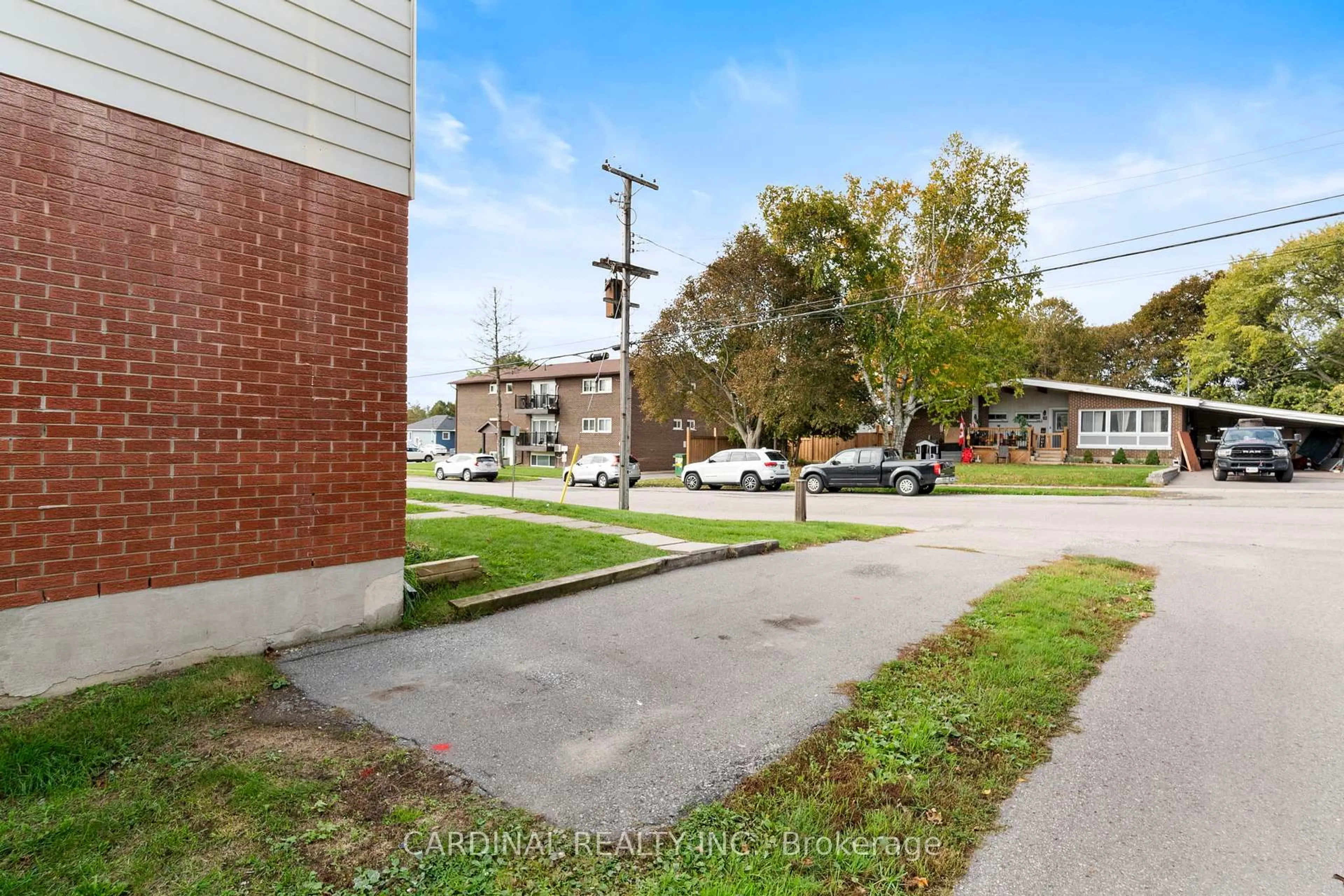 A pic from outside/outdoor area/front of a property/back of a property/a pic from drone, street for 47 Wellington St #A5 (Unit 1, Level 1), Port Hope Ontario L1A 2M4