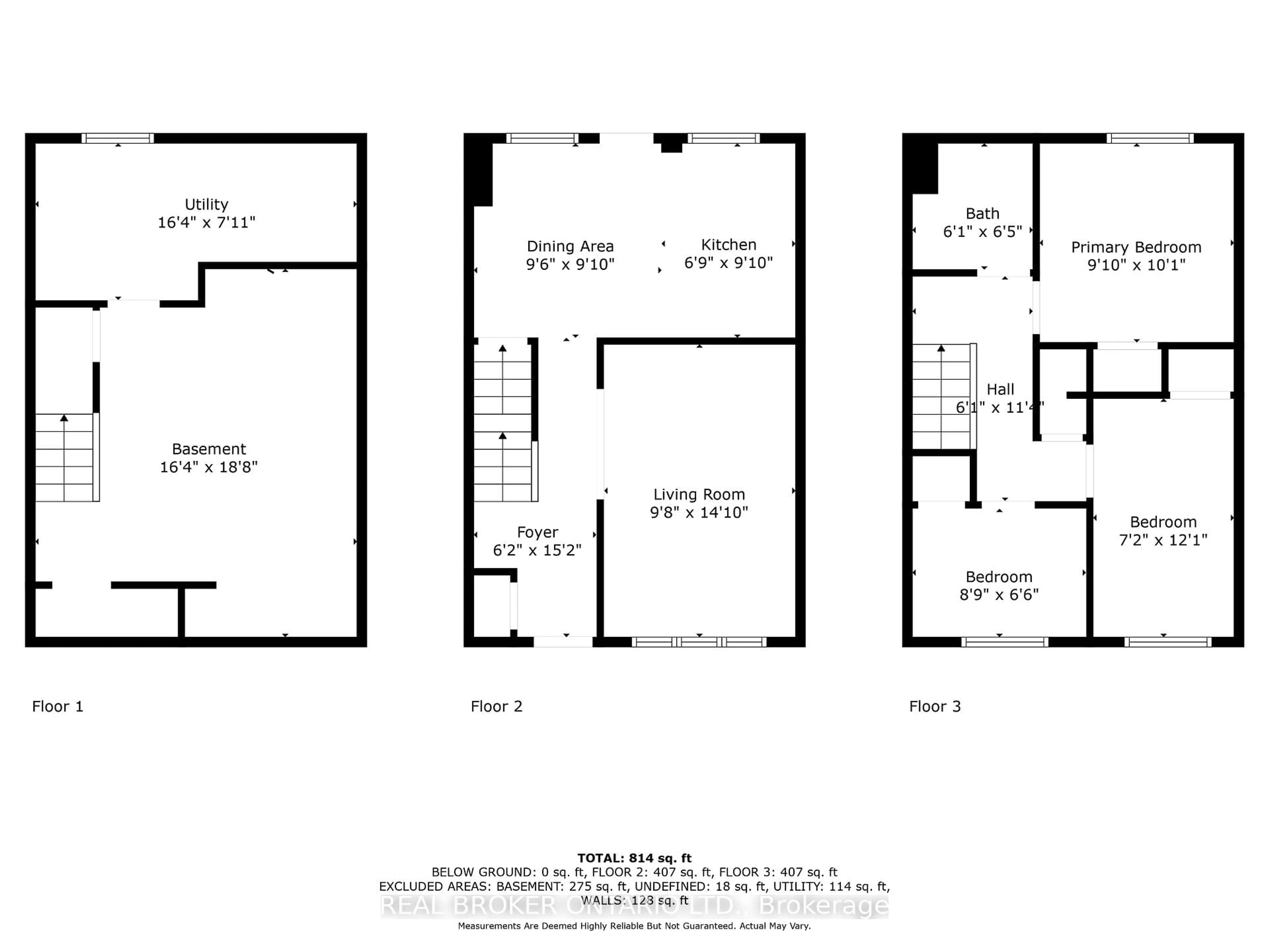 Floor plan for 258 Richardson Dr #U6, Norfolk Ontario N0A 1N4