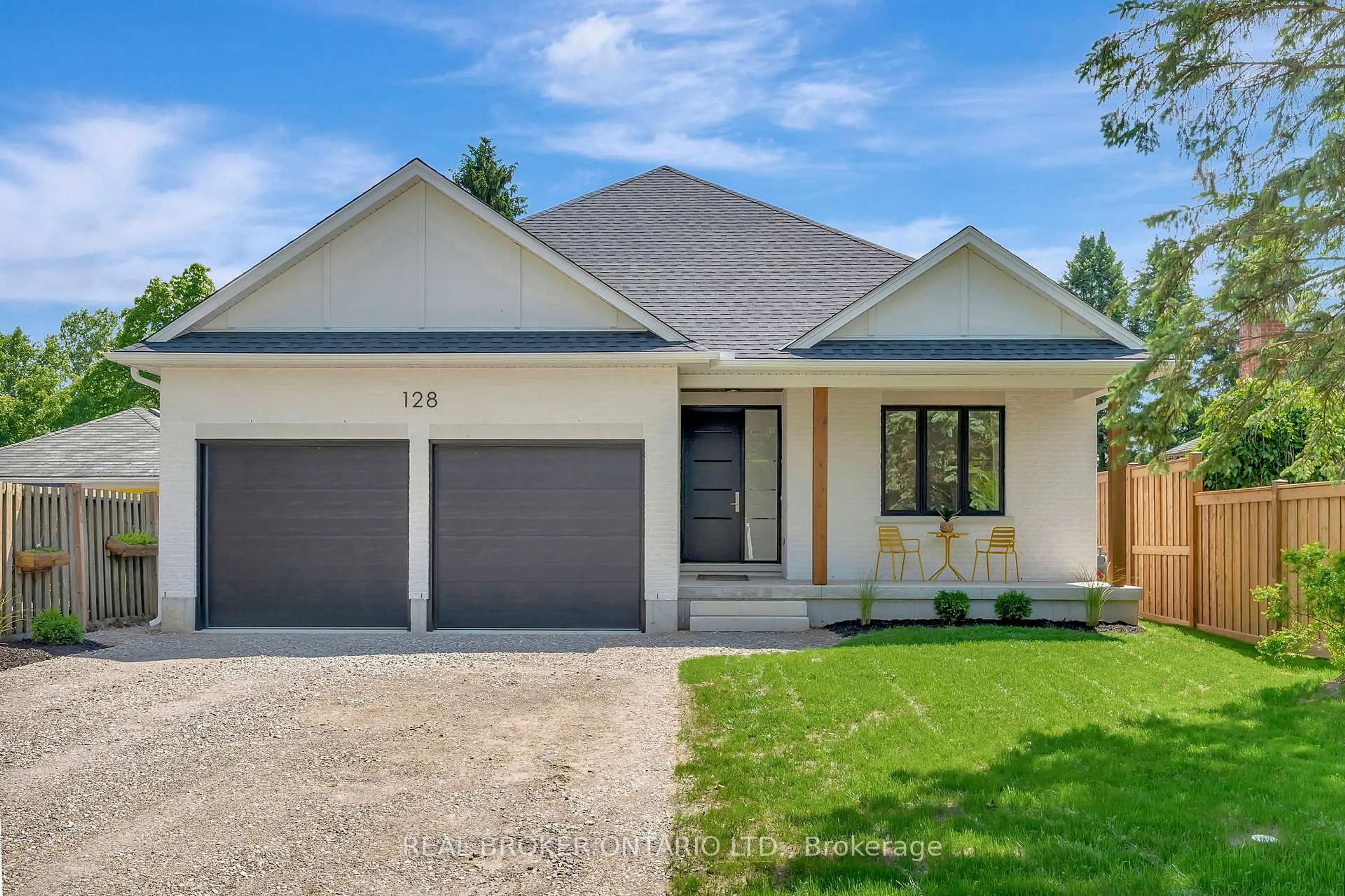 Home with brick exterior material, street for 128 Lisgar Ave, Tillsonburg Ontario N4G 3L6