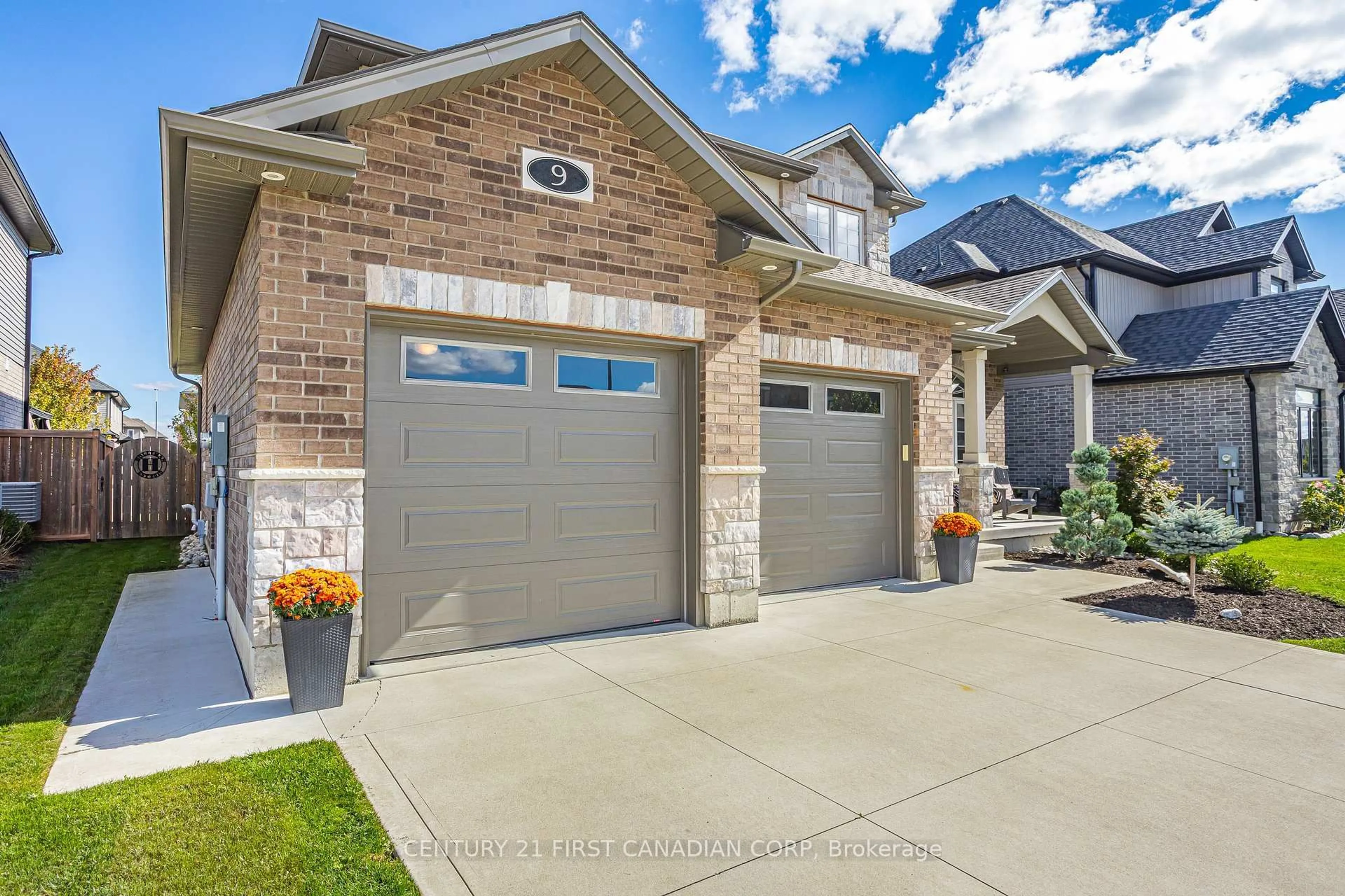 Home with brick exterior material, street for 9 Beaty Lane, Zorra Ontario N0M 2M0