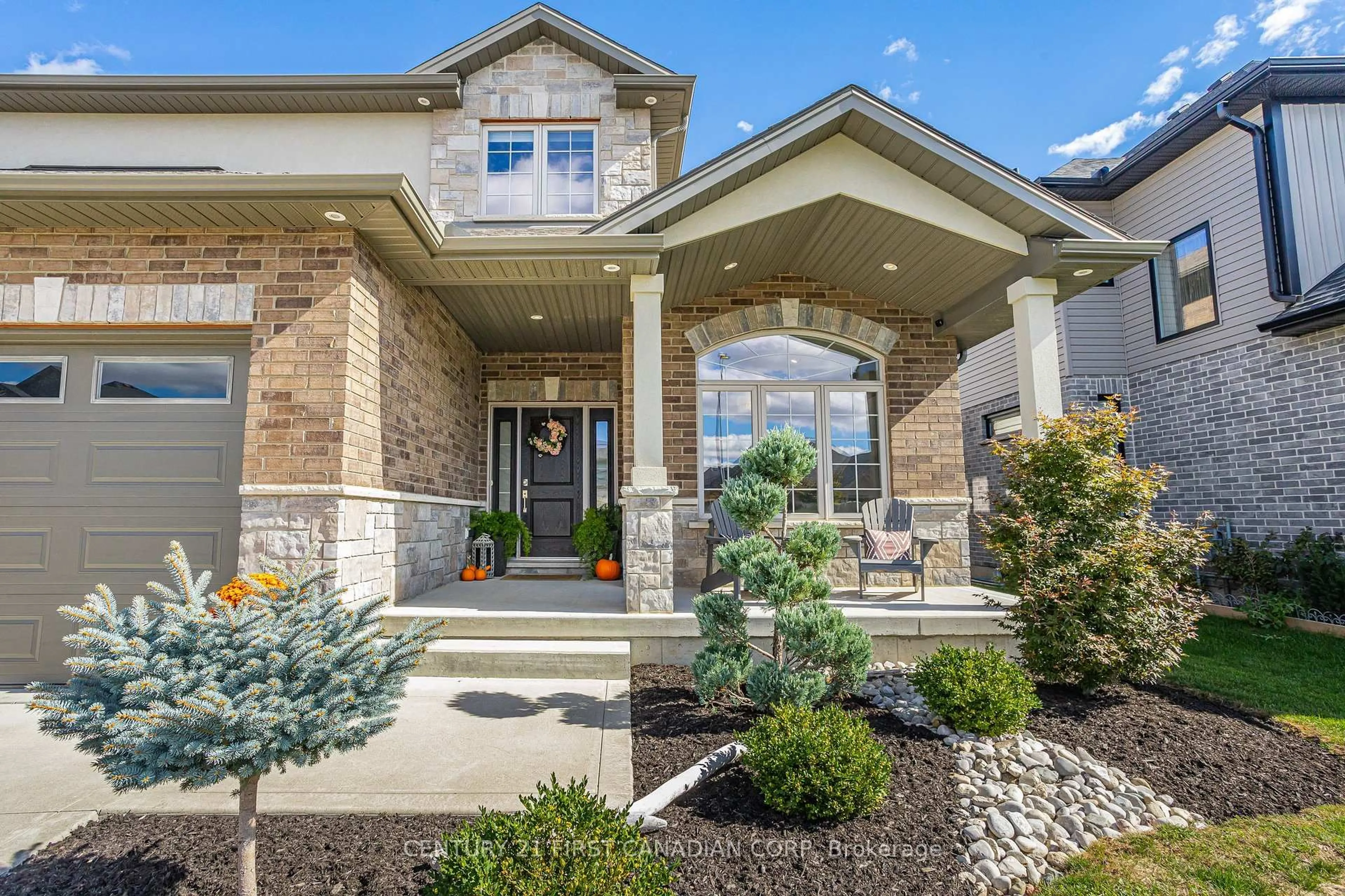 Home with brick exterior material, street for 9 Beaty Lane, Zorra Ontario N0M 2M0