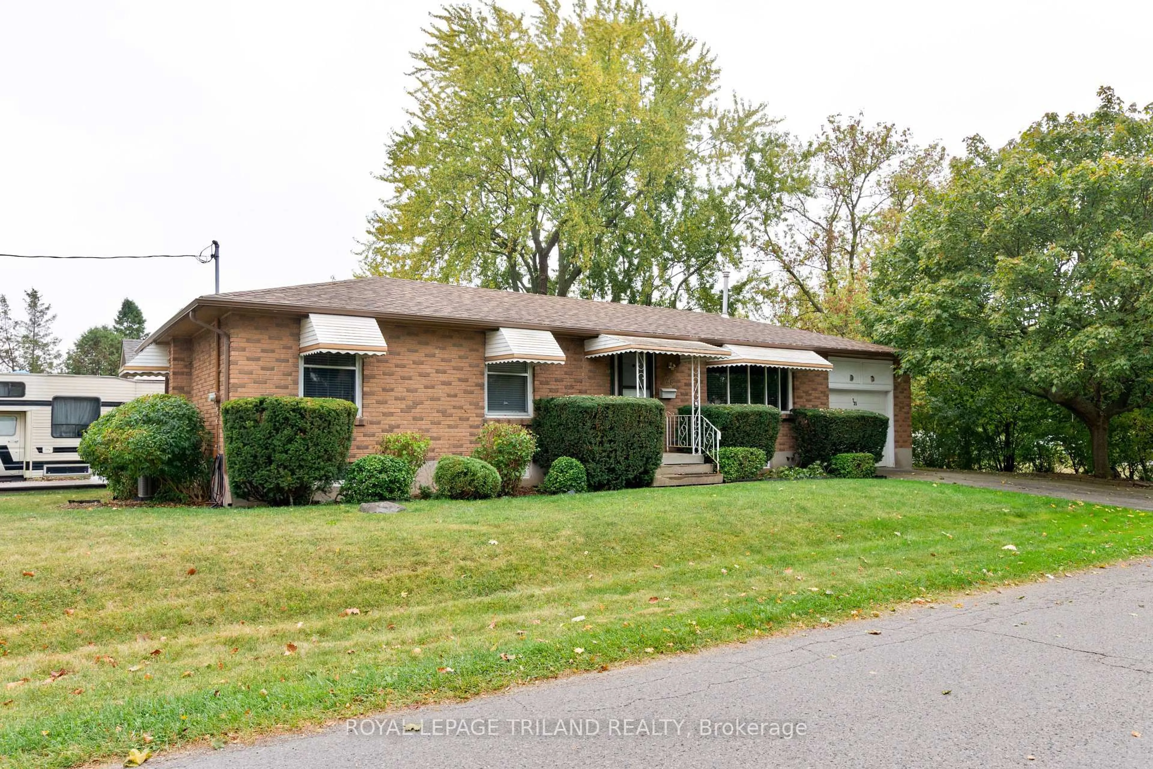 Home with brick exterior material, street for 725 St Stephens Dr, London South Ontario N6E 1V6