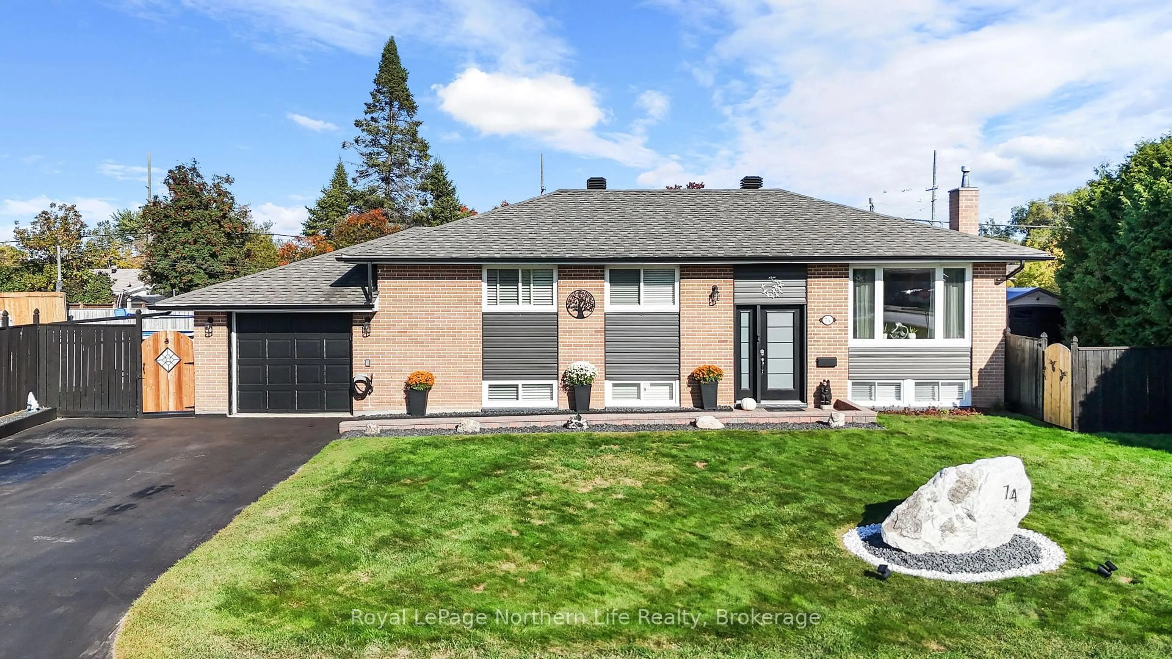 Home with brick exterior material, street for 74 Joseph St, North Bay Ontario P1A 1M2