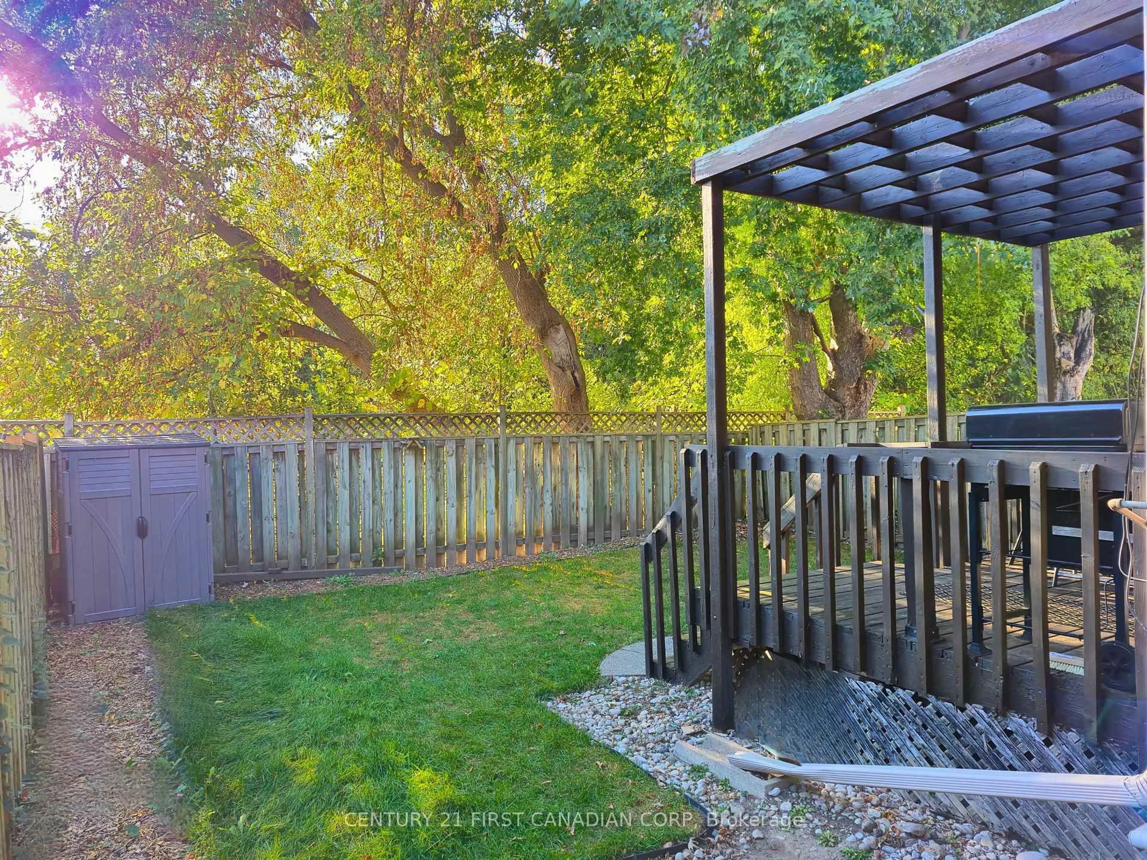A pic from outside/outdoor area/front of a property/back of a property/a pic from drone, forest/trees view for 15 Mohican Dr, Woodstock Ontario N4T 1H4